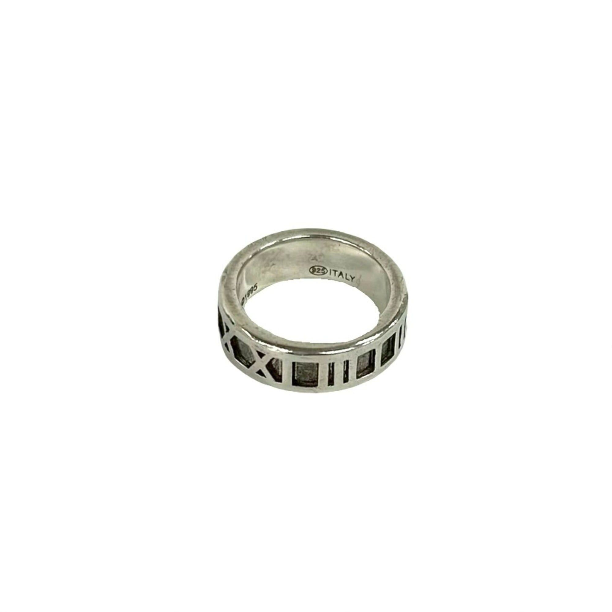 Tiffany & Co. TIFFANY&Co. Tiffany Atlas Narrow Ring 925 Sterling Silver Ring, Jewelry for Women, 00019 Size ONE SIZE - 5 Thumbnail