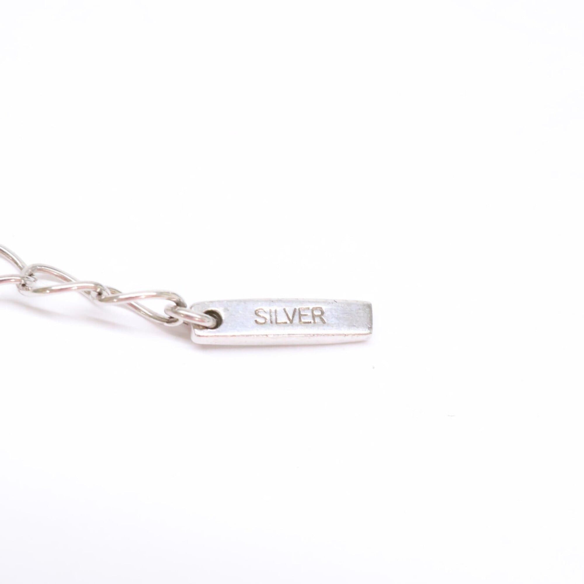 Celine CELINE Silver 925 Rhinestone Horseshoe Necklace for Women Size ONE SIZE - 8 Thumbnail