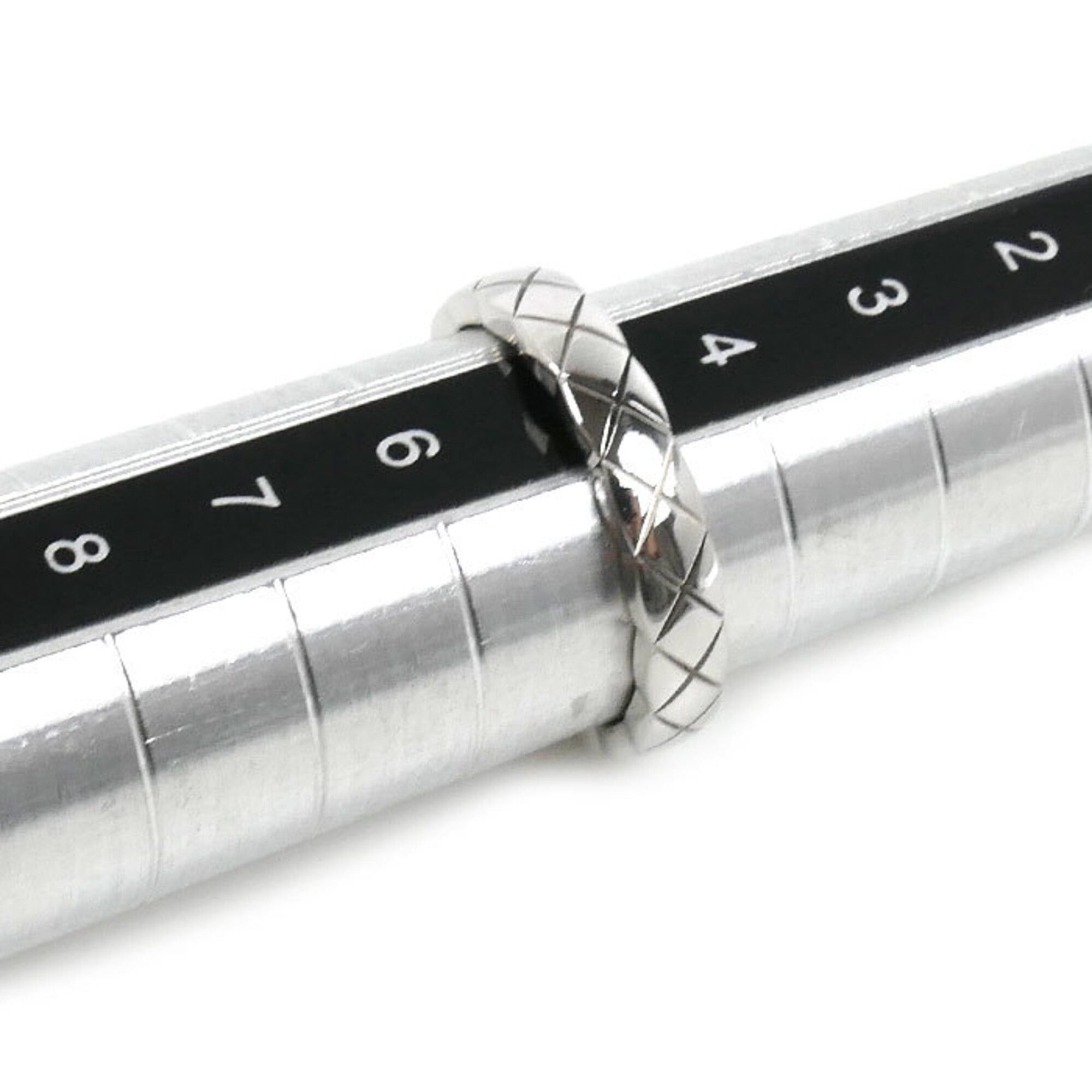 Chanel CHANEL 18KWG White Gold Coco Crush Ring J11793 45 3.4g Women's Size ONE SIZE - 6 Thumbnail