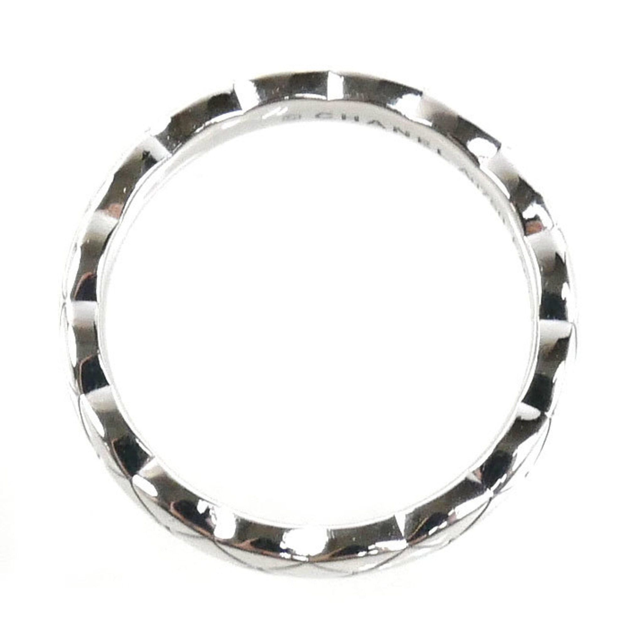 Chanel CHANEL 18KWG White Gold Coco Crush Ring J11793 45 3.4g Women's Size ONE SIZE - 4 Thumbnail
