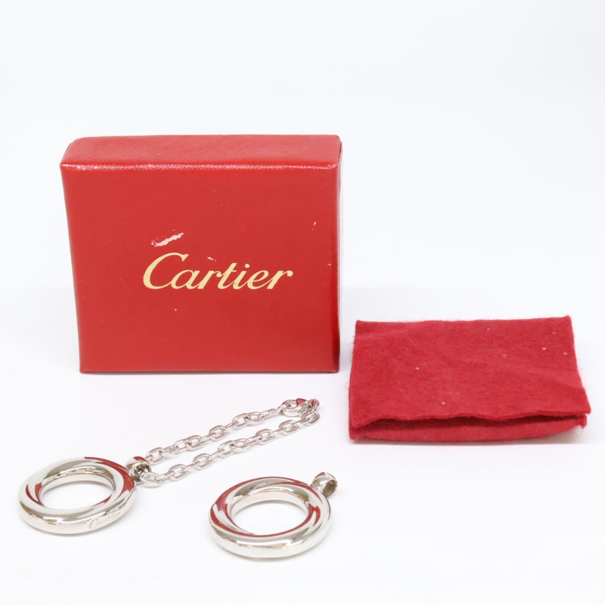 Cartier Cartier Trinity Bag Charm Keyring, Silver, Women's Size ONE SIZE - 9 Thumbnail