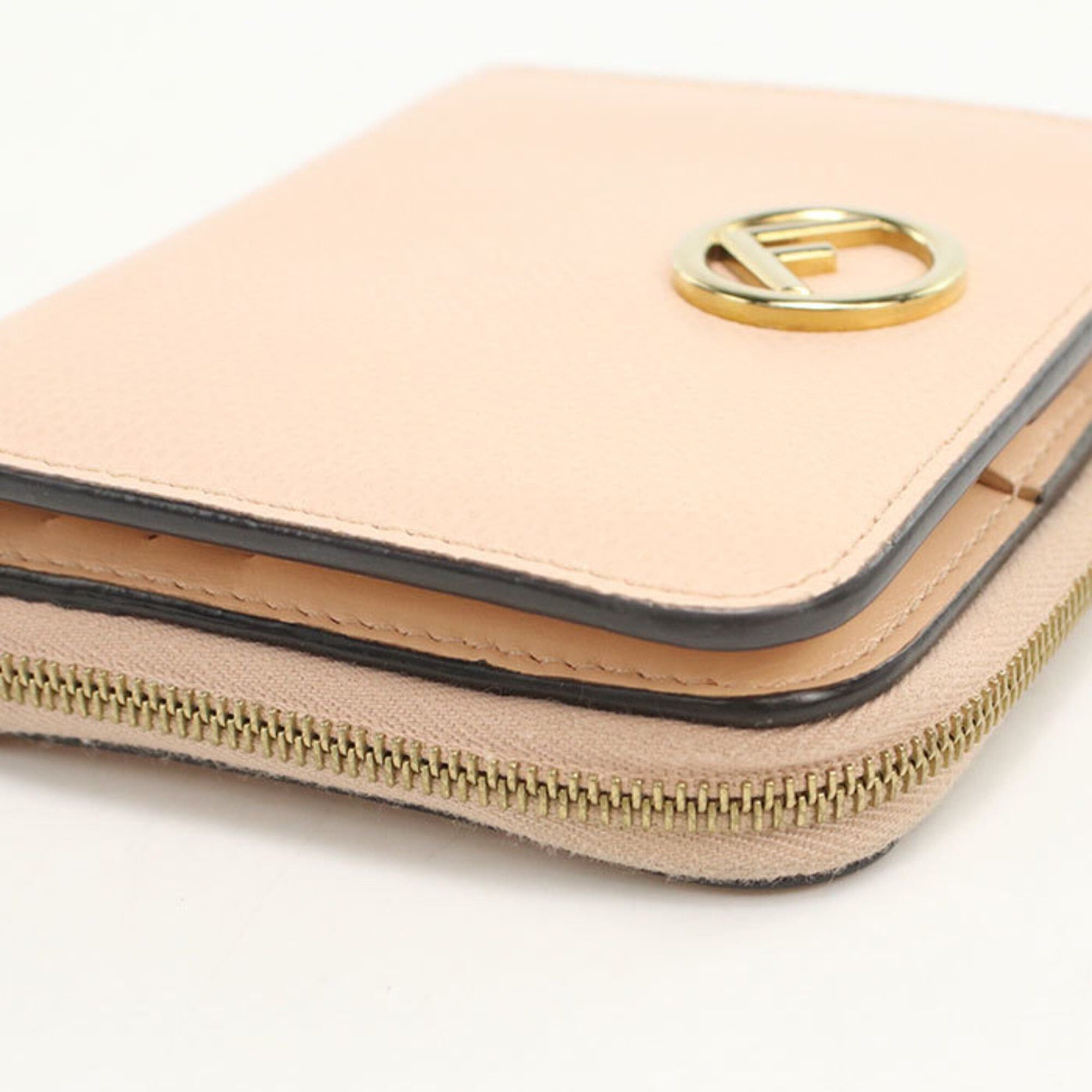 Fendi FENDI Bi-fold Wallet 8M0407 F is Fendi Women's Pink Size ONE SIZE - 9 Thumbnail