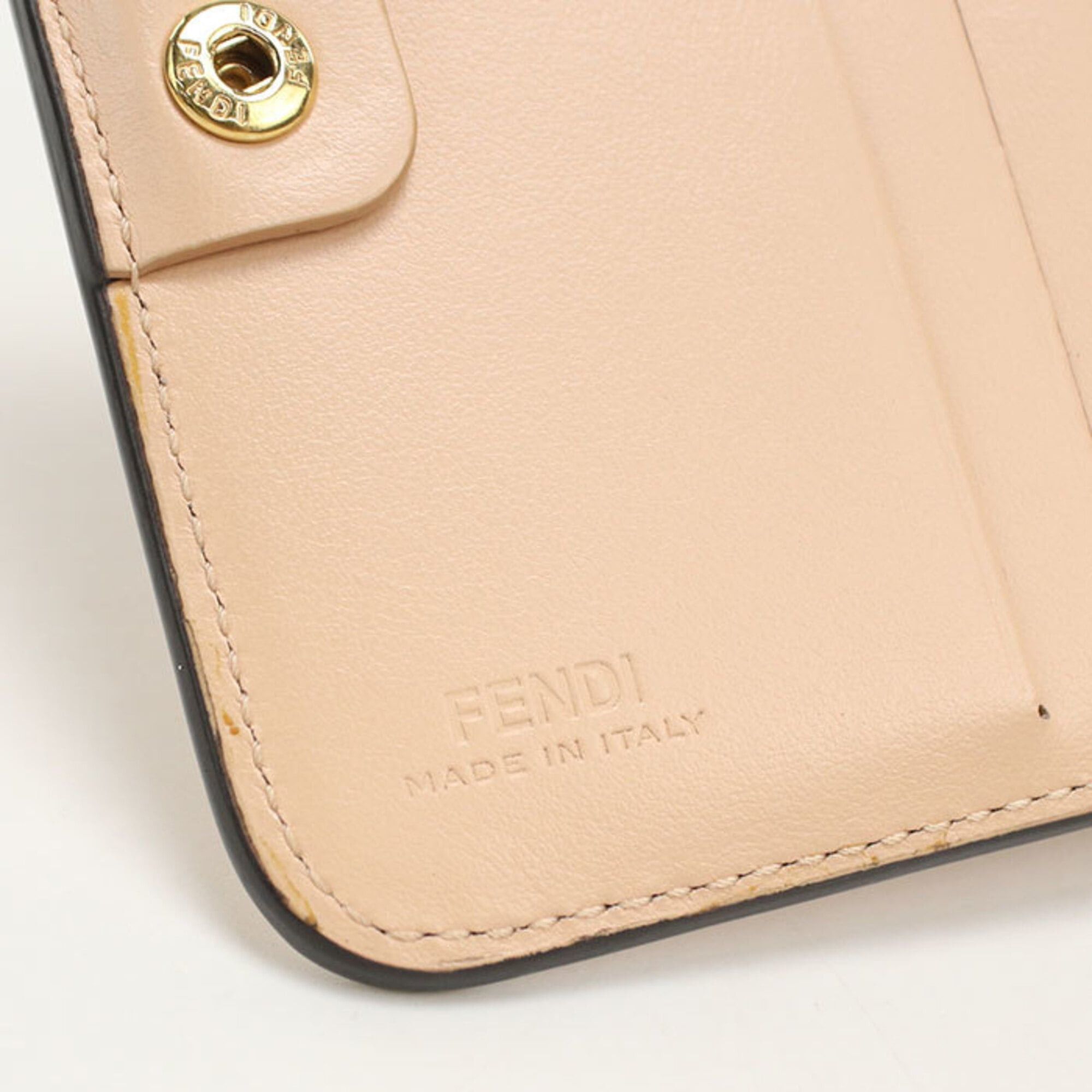 Fendi FENDI Bi-fold Wallet 8M0407 F is Fendi Women's Pink Size ONE SIZE - 8 Thumbnail