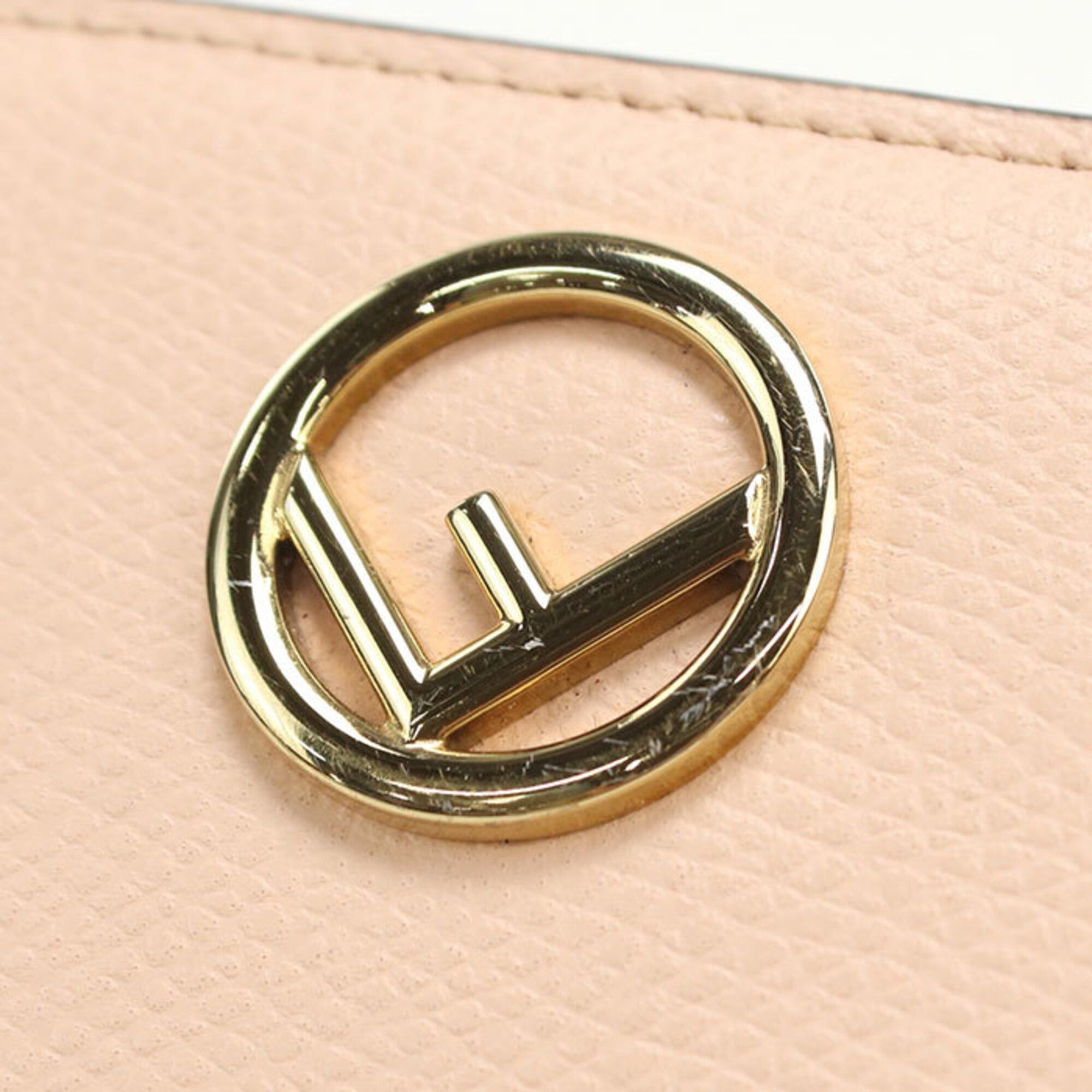 Fendi FENDI Bi-fold Wallet 8M0407 F is Fendi Women's Pink Size ONE SIZE - 4 Thumbnail