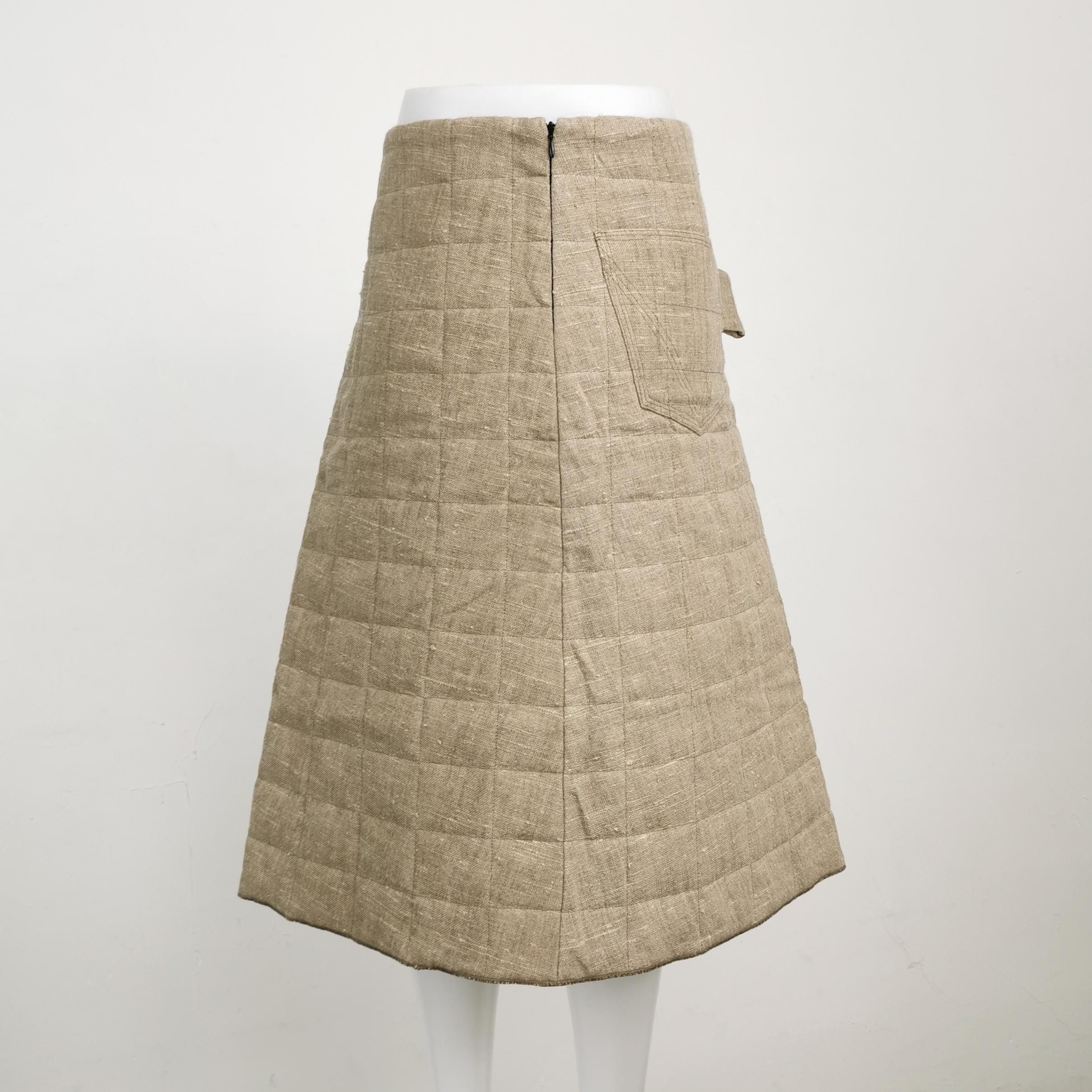 Bottega Veneta Bottega Veneta Women 42 Midi Skirts Size 42" / US 20 - 2 Thumbnail
