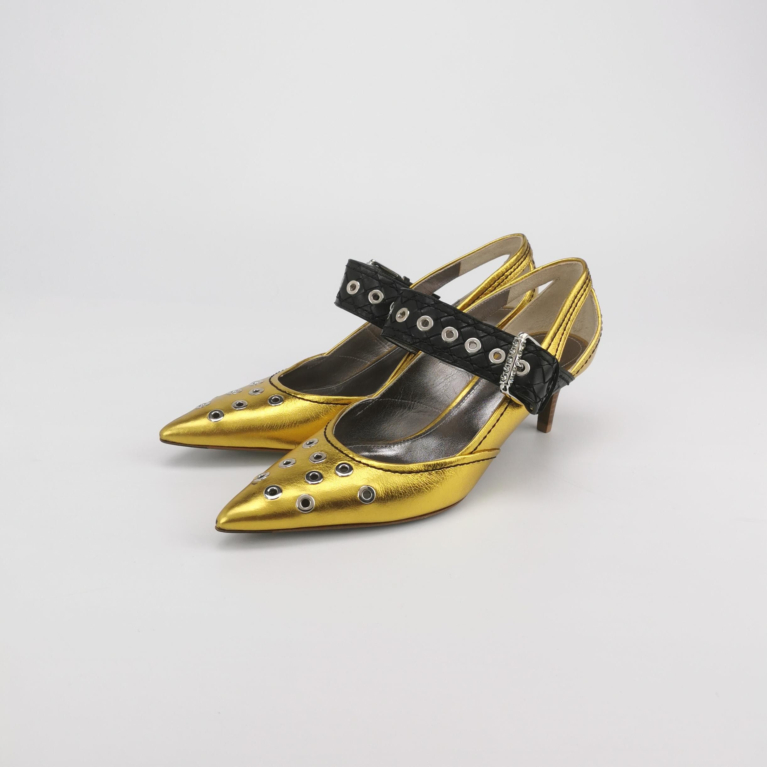 Bottega Veneta Bottega Veneta Women 7-5 Heels Size US 7.5 / IT 37.5 - 2 Thumbnail