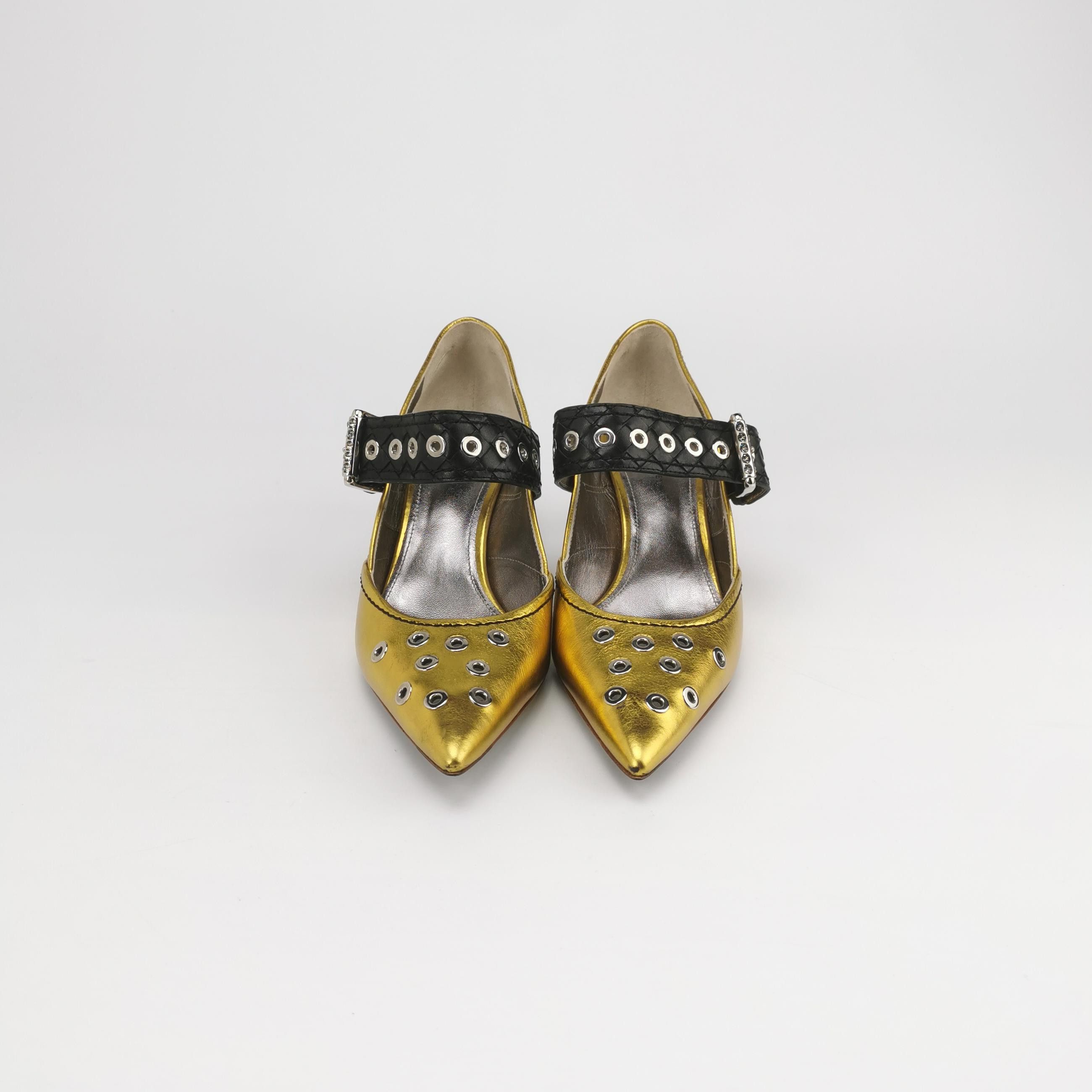 Bottega Veneta Bottega Veneta Women 7-5 Heels Size US 7.5 / IT 37.5 - 3 Thumbnail