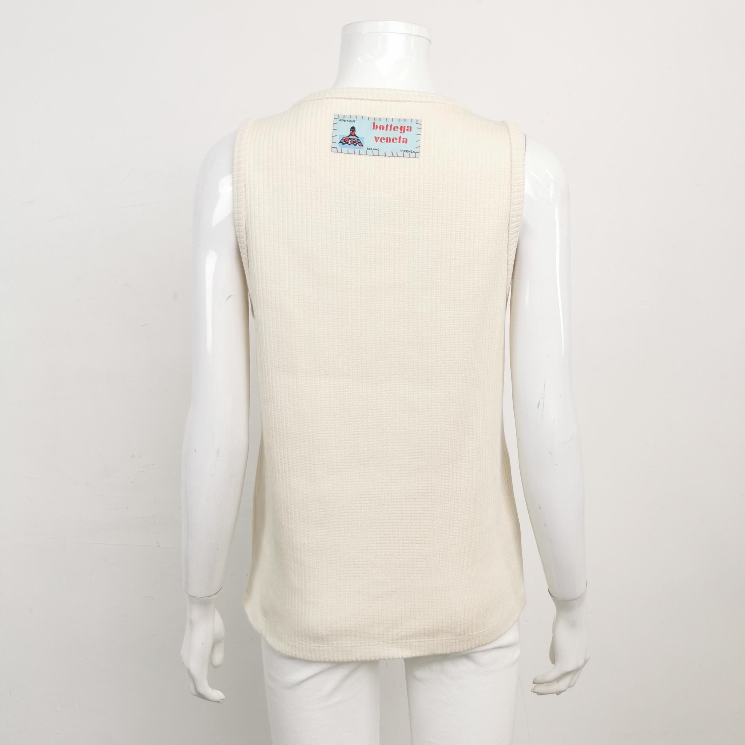 Bottega Veneta Bottega Veneta Women l Tank Tops Size L / US 10 / IT 46 - 2 Thumbnail