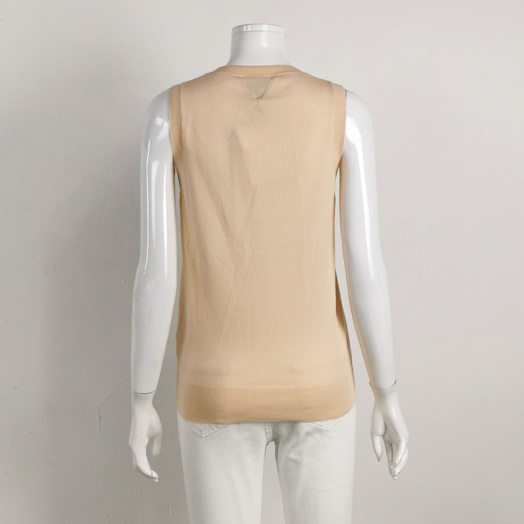 Bottega Veneta Bottega Veneta Women m Tank Tops Size M / US 6-8 / IT 42-44 - 2 Thumbnail
