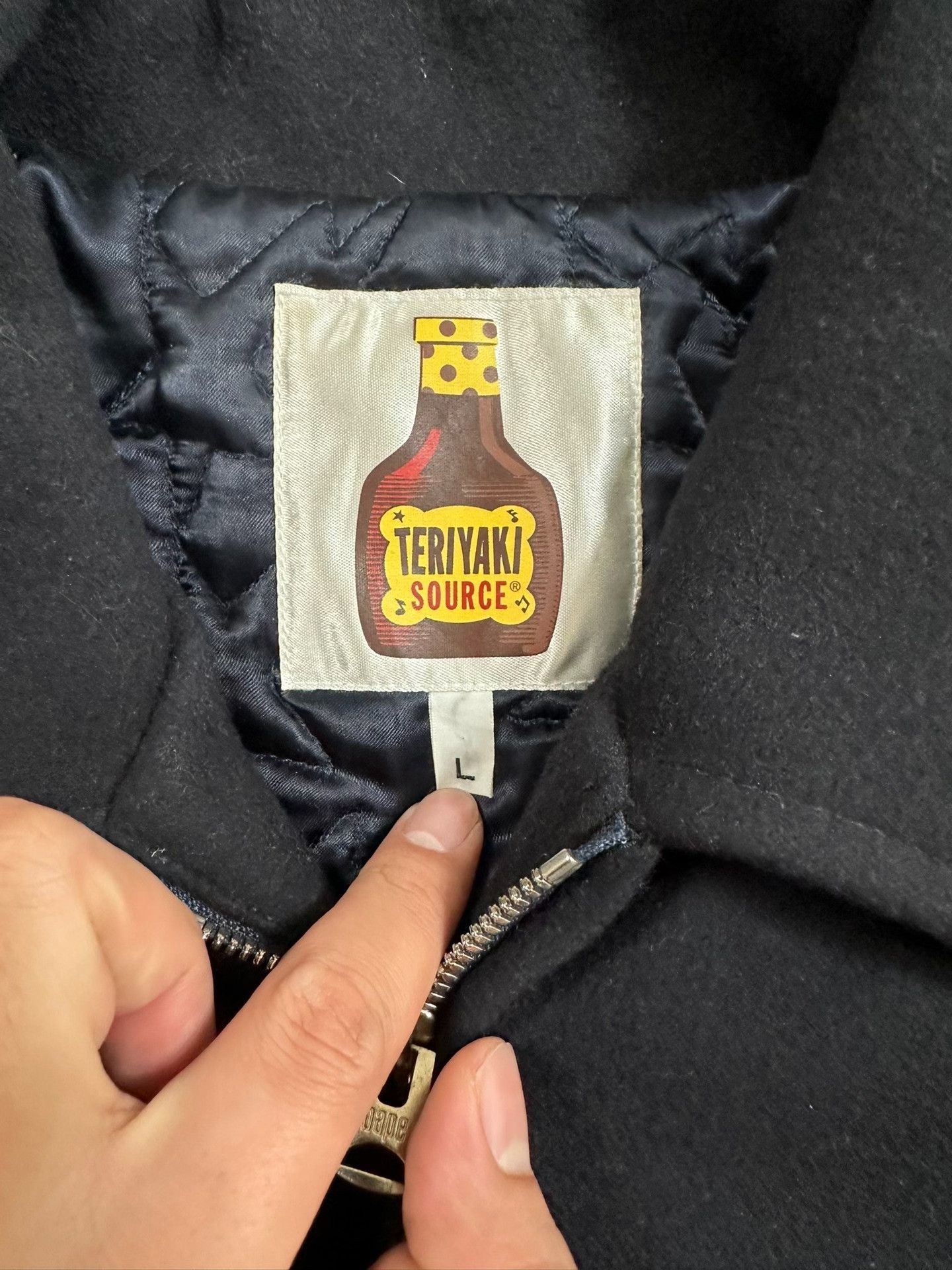 Bape BAPE x Teriyaki Boyz Wool Jacket Size L Size US L / EU 52-54 / 3 - 4 Thumbnail