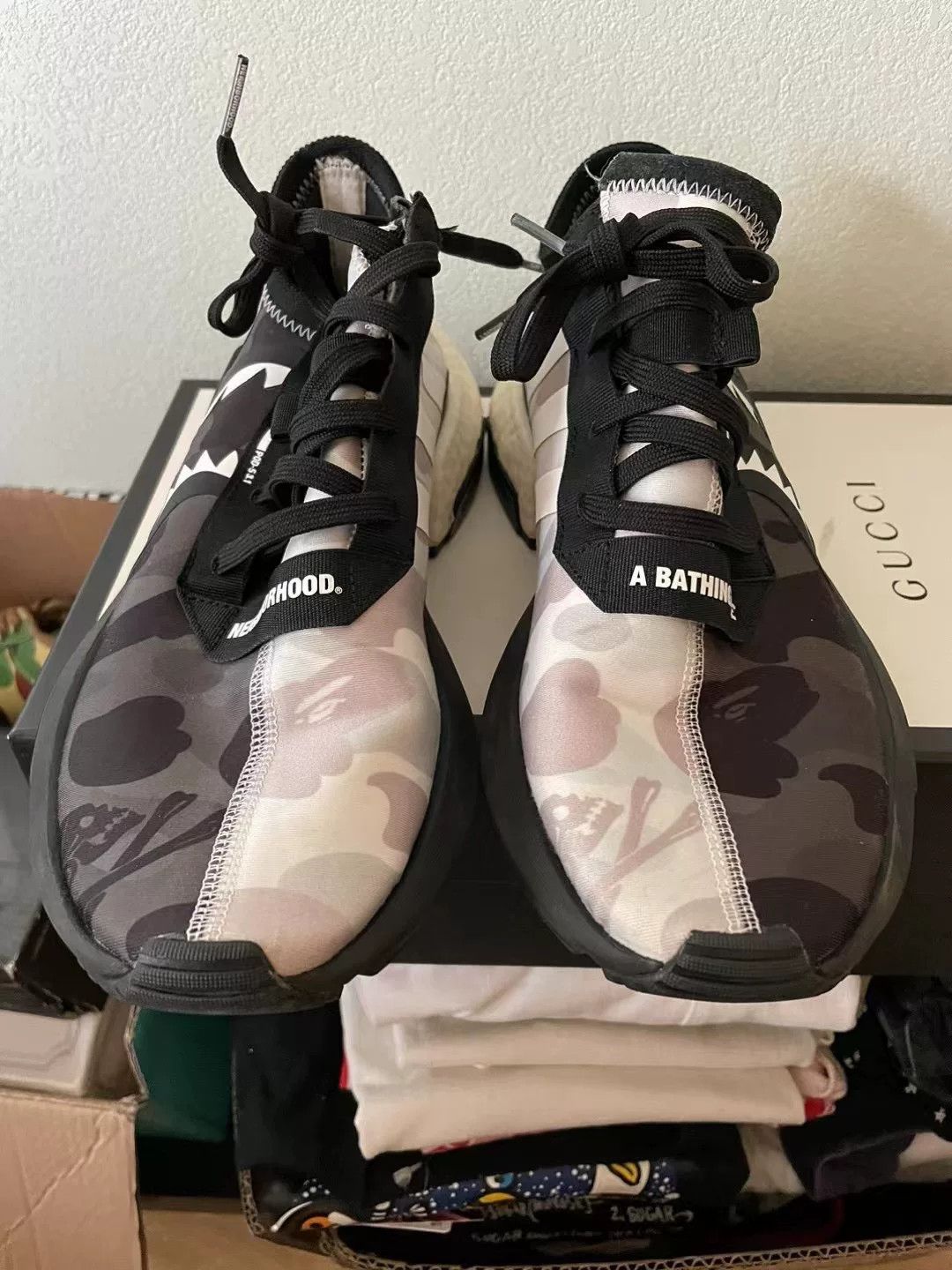 Adidas Adidas x Bape x Neighborhood POD-S3.1 US 8.5 Size US 8.5 / EU 41-42 - 2 Thumbnail