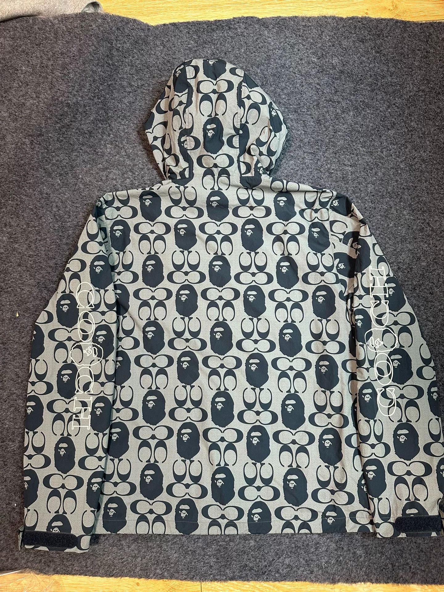 Bape BAPE x Coach Monogram Windbreaker Size M Size US M / EU 48-50 / 2 - 3 Thumbnail