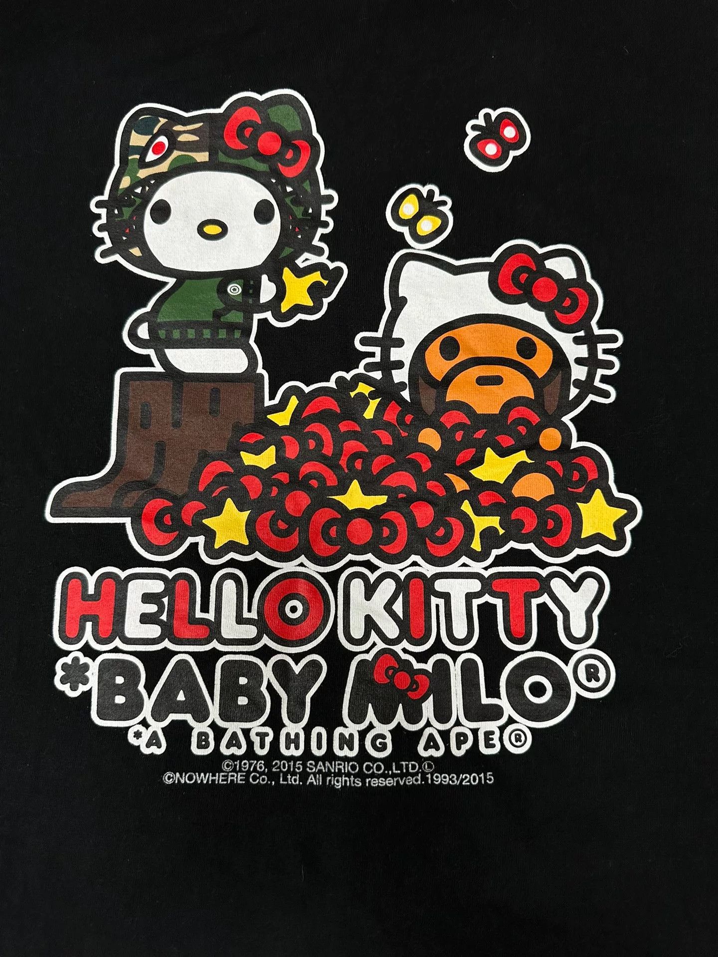 Bape Bape Hello Kitty Graphic T-Shirt Size L Size US L / EU 52-54 / 3 - 4 Thumbnail