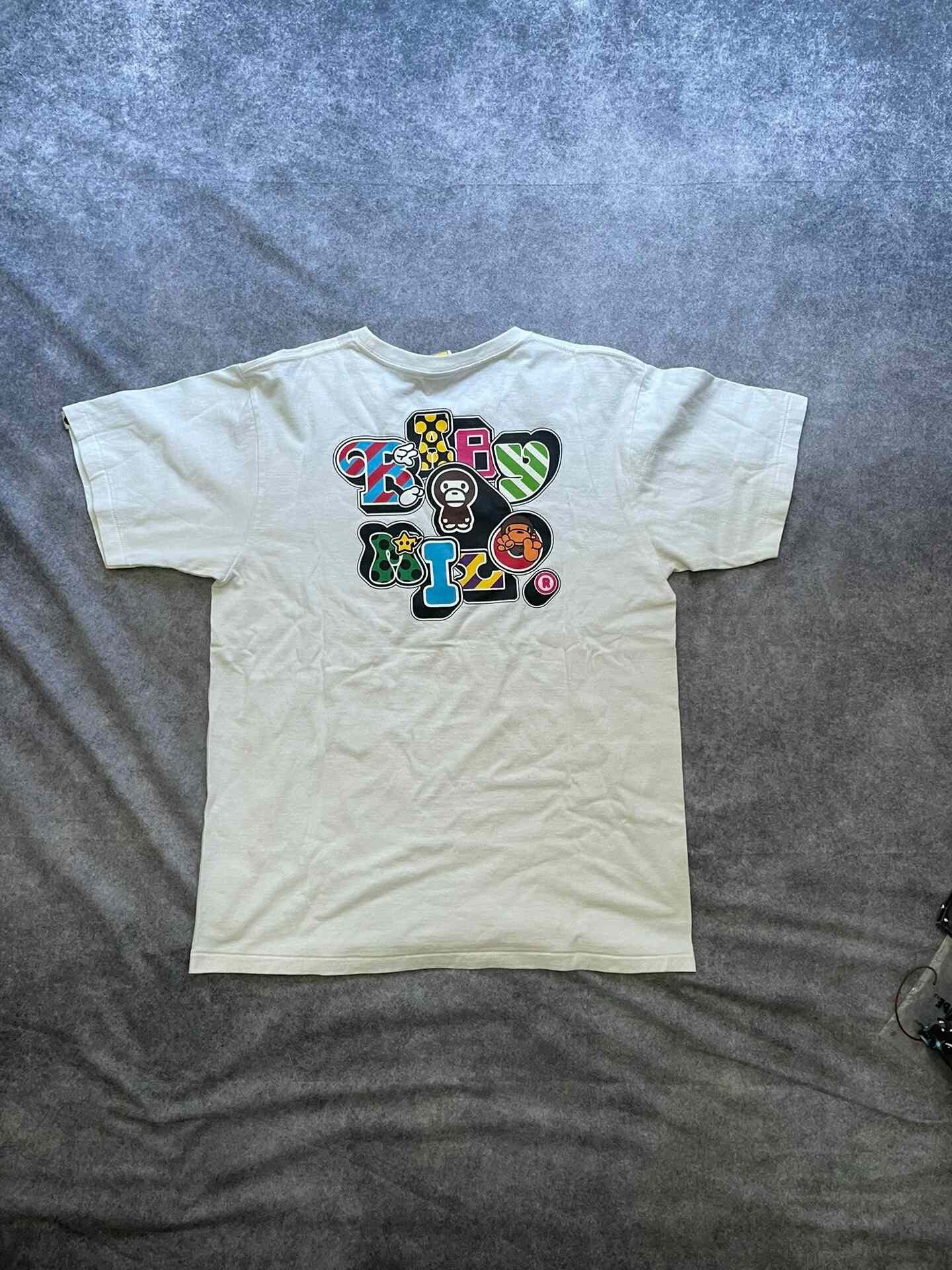 Bape A Bathing Ape Milo Graphic T-Shirt Size L Size US L / EU 52-54 / 3 - 2 Thumbnail