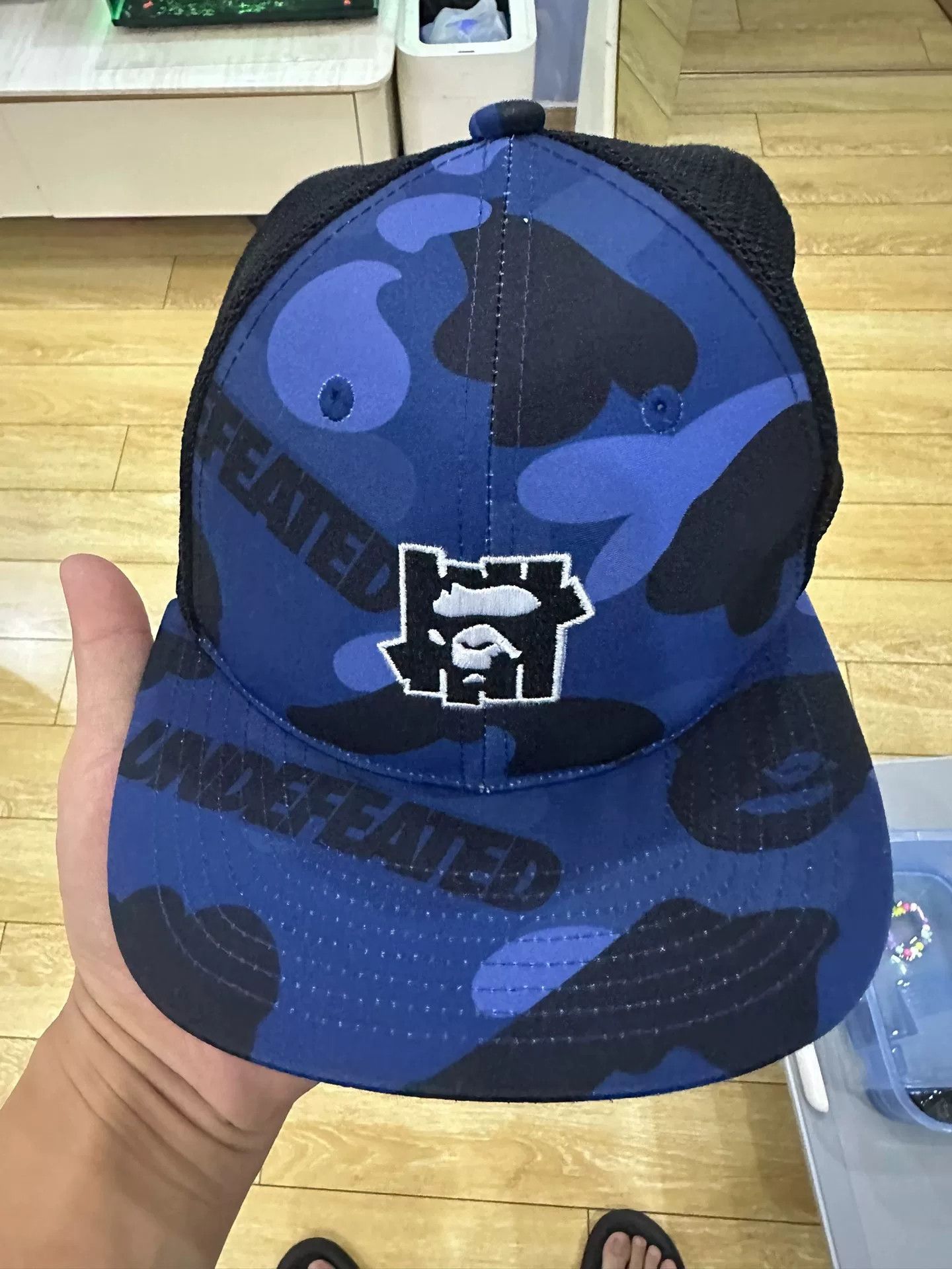 Bape BAPE x Undefeated Camo Mesh Cap One Size Size ONE SIZE - 3 Thumbnail