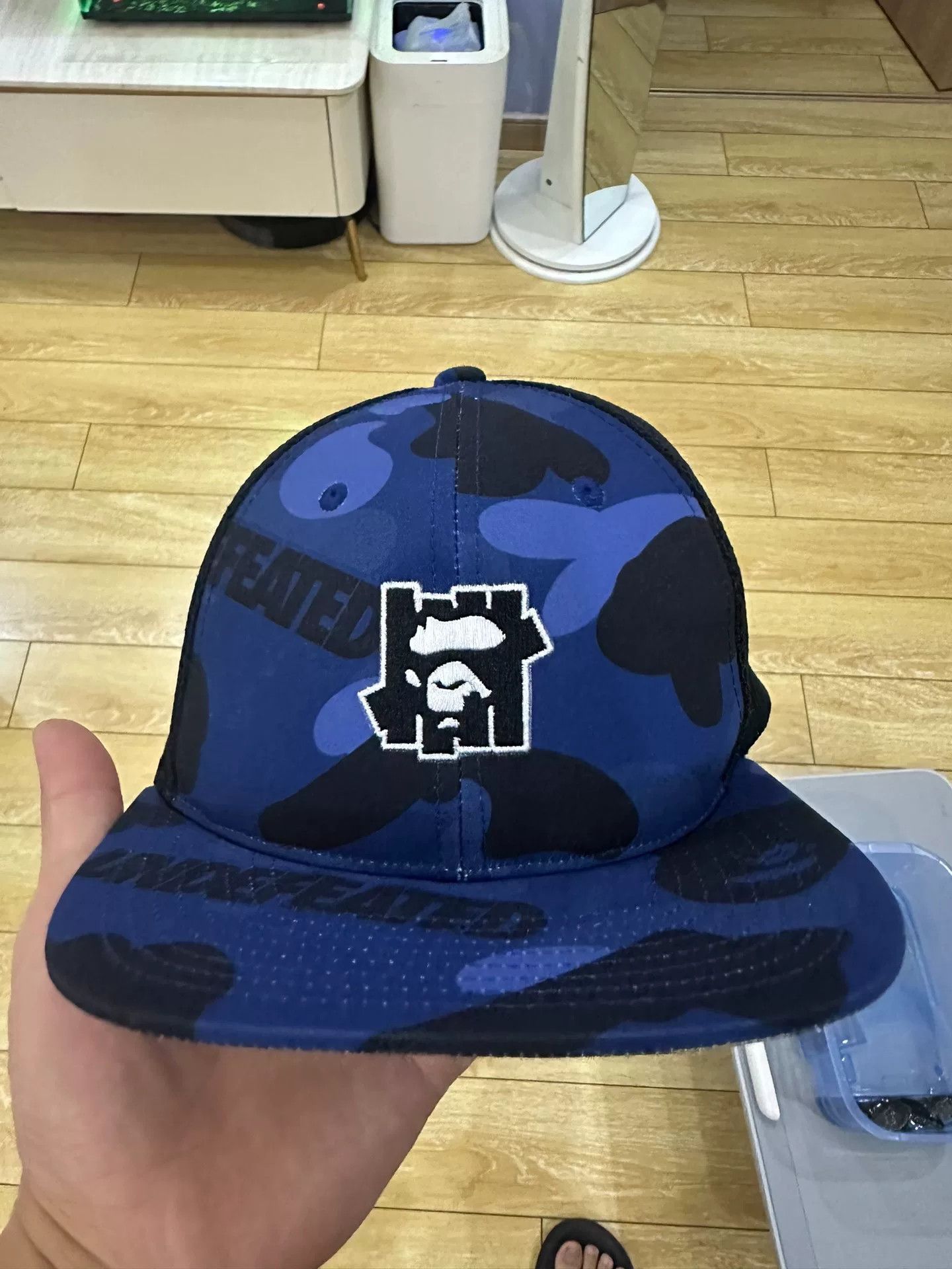 Bape BAPE x Undefeated Camo Mesh Cap One Size Size ONE SIZE - 2 Thumbnail