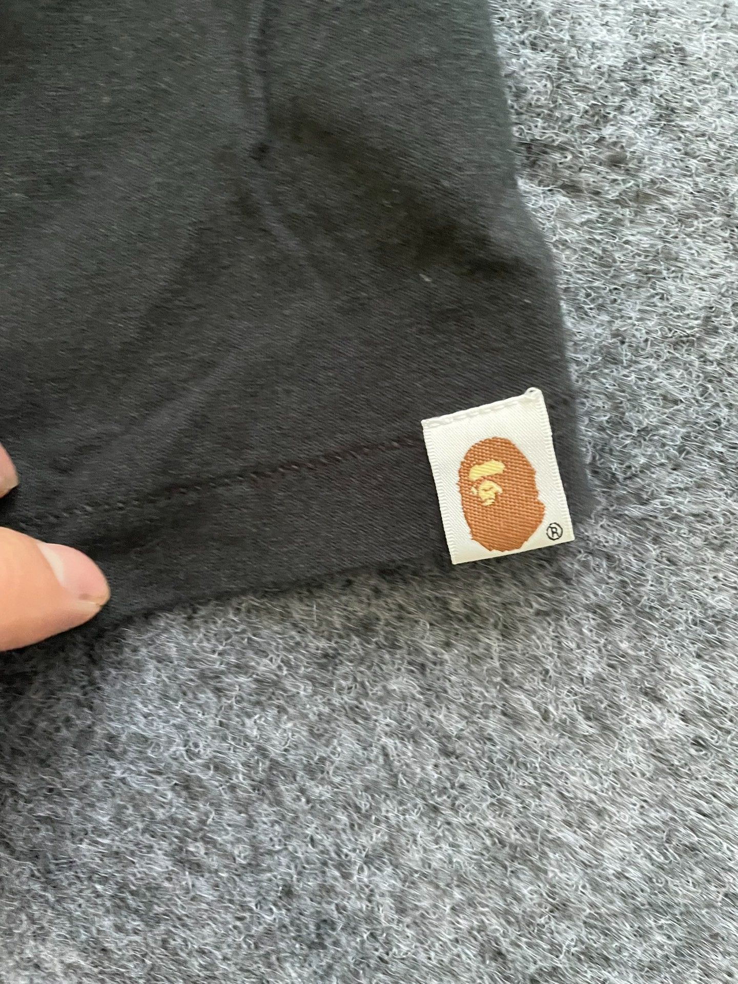 Bape A Bathing Ape Logo Graphic T-Shirt Size L Size US L / EU 52-54 / 3 - 7 Thumbnail