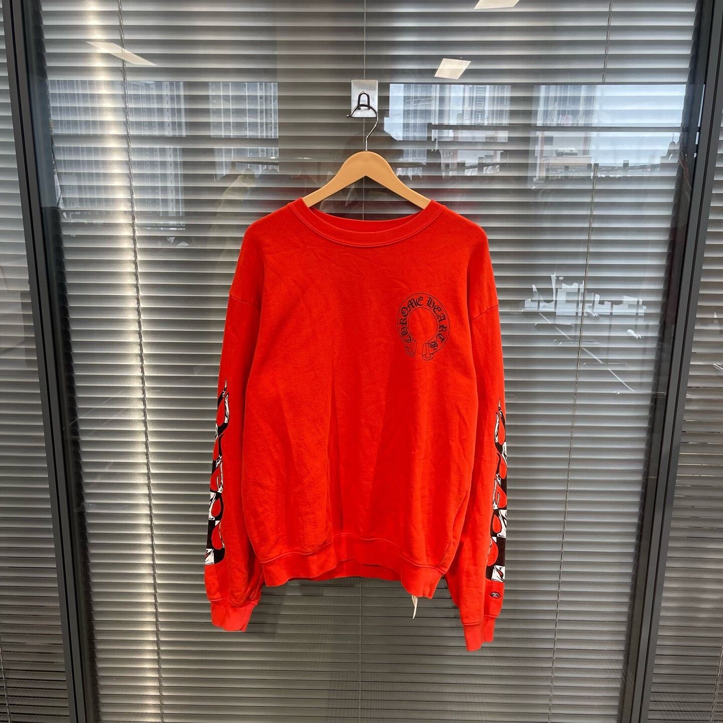 Chrome Hearts Chrome Hearts Matty Boy Flame Sweatshirt Size M Size US M / EU 48-50 / 2 - 3 Thumbnail