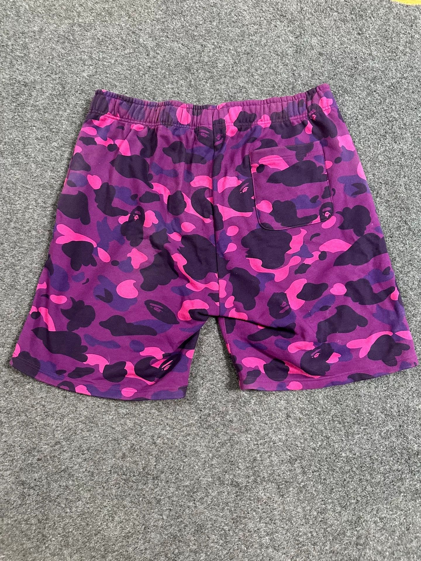 Bape Bape Purple Camo Shark Shorts 2XL Size US 38 / EU 54 - 4 Thumbnail