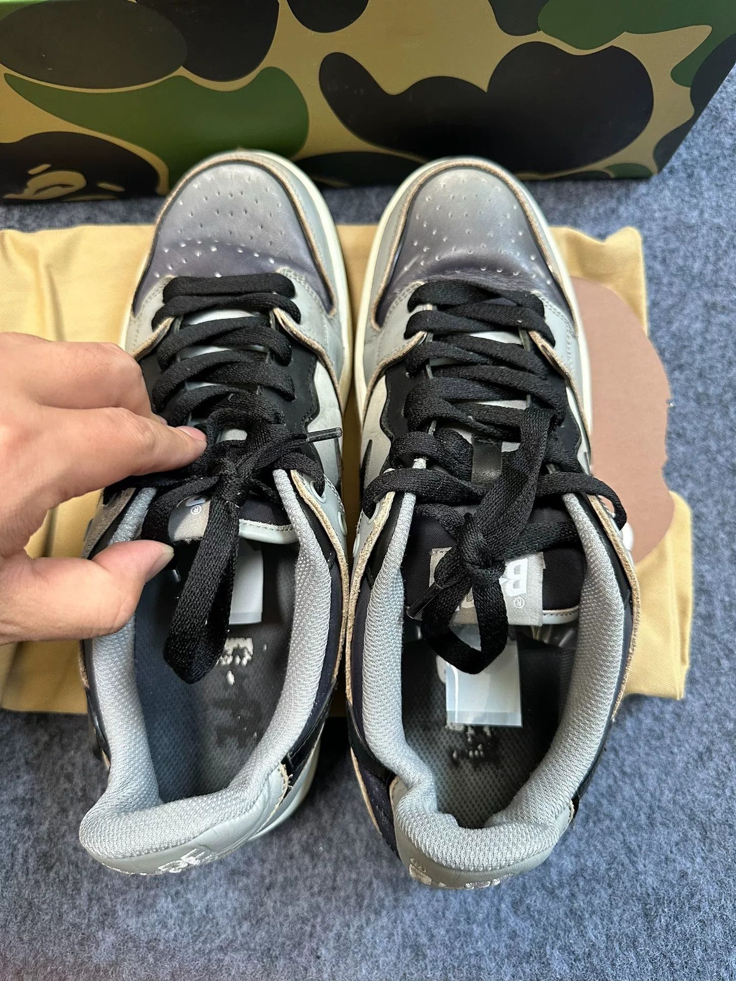 Bape BAPE Sta Low-Top Sneakers Size 12 Size US 12 / EU 45 - 5 Thumbnail