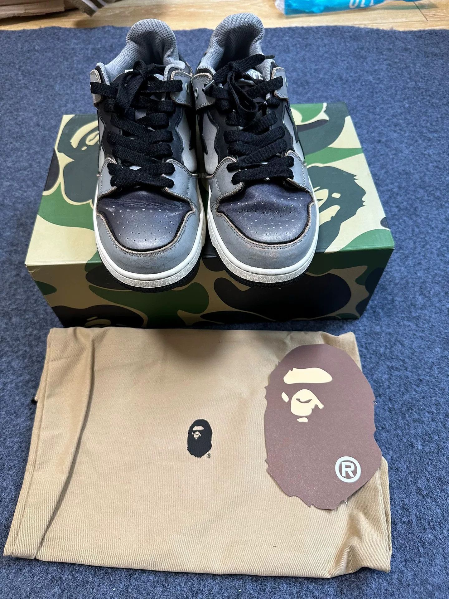 Bape BAPE Sta Low-Top Sneakers Size 12 Size US 12 / EU 45 - 2 Thumbnail