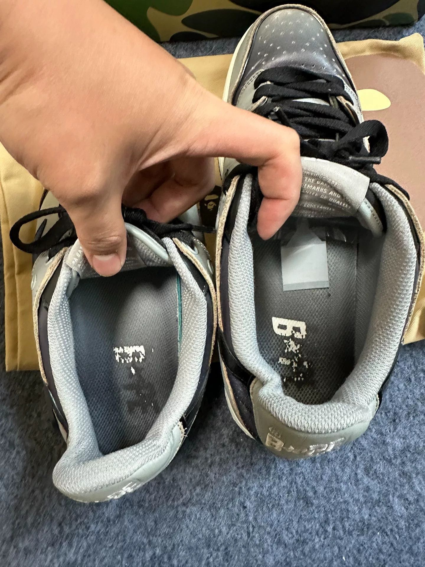 Bape BAPE Sta Low-Top Sneakers Size 12 Size US 12 / EU 45 - 7 Thumbnail