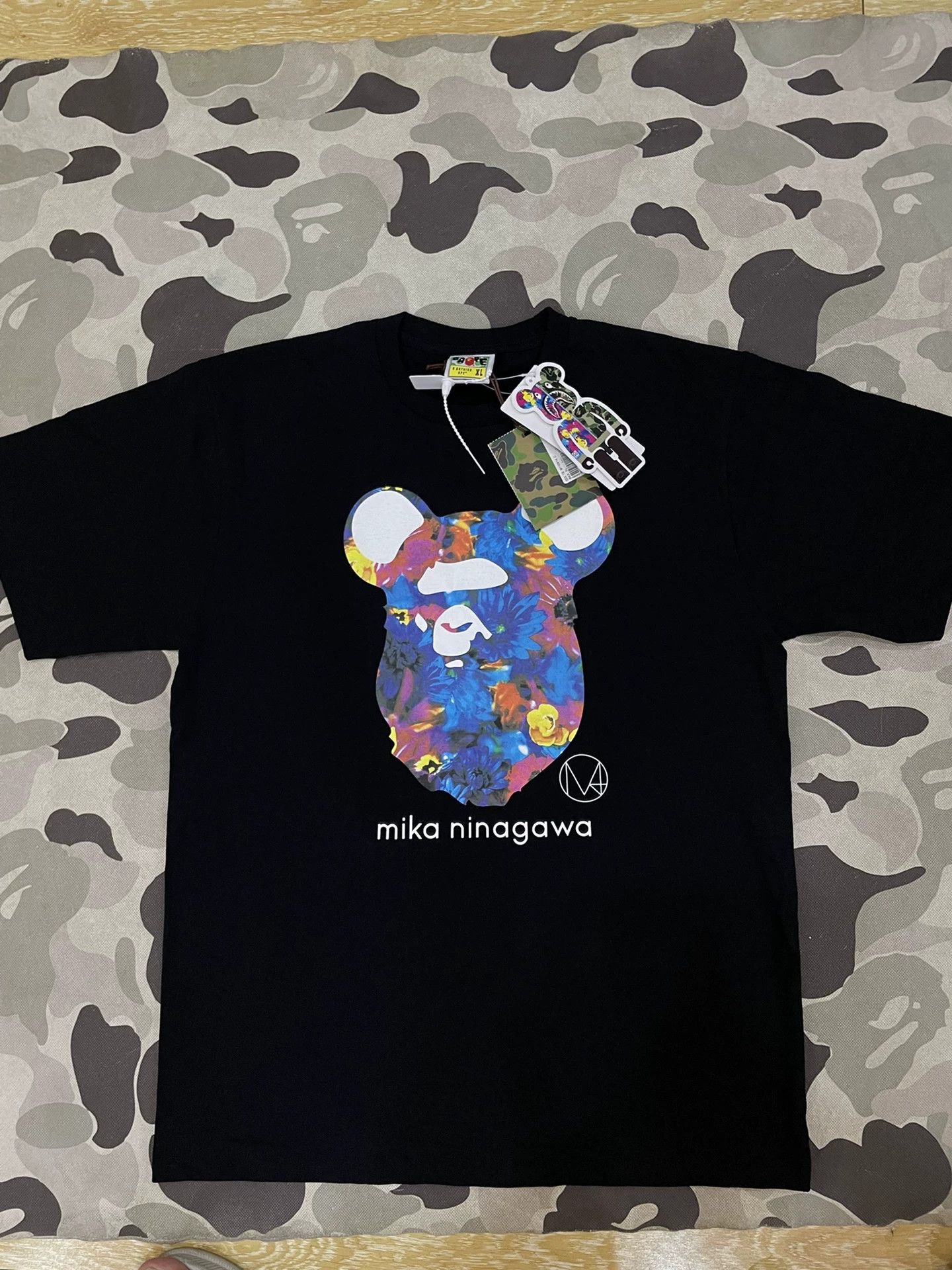 Bape BAPE x Mika Ninagawa Graphic T-Shirt Size XL Size US XL / EU 56 / 4 - 2 Thumbnail
