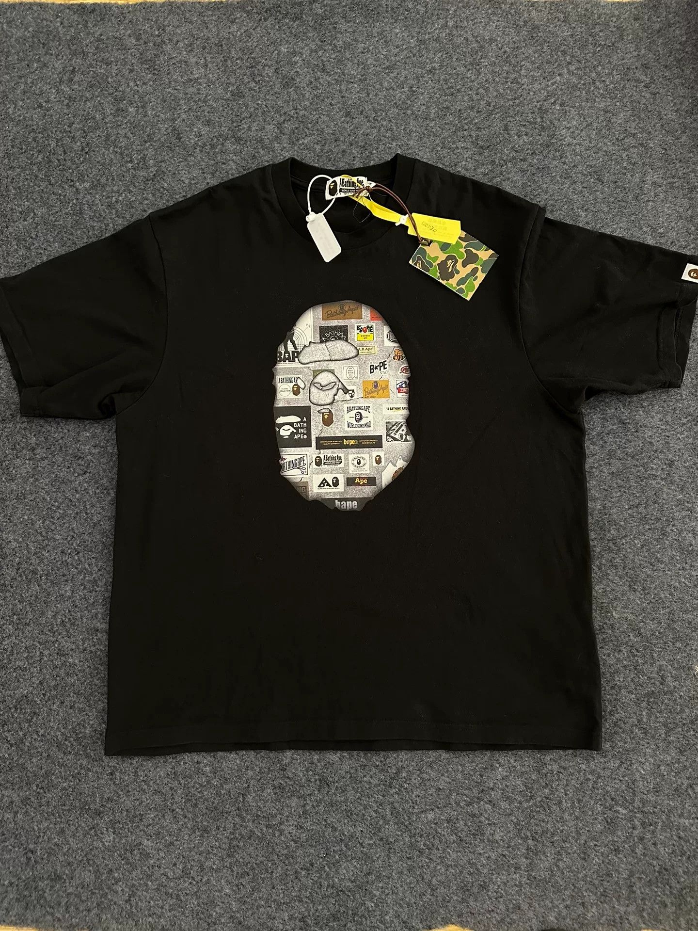 Bape BAPE Graphic T-Shirt Black Size M Size US M / EU 48-50 / 2 - 2 Thumbnail