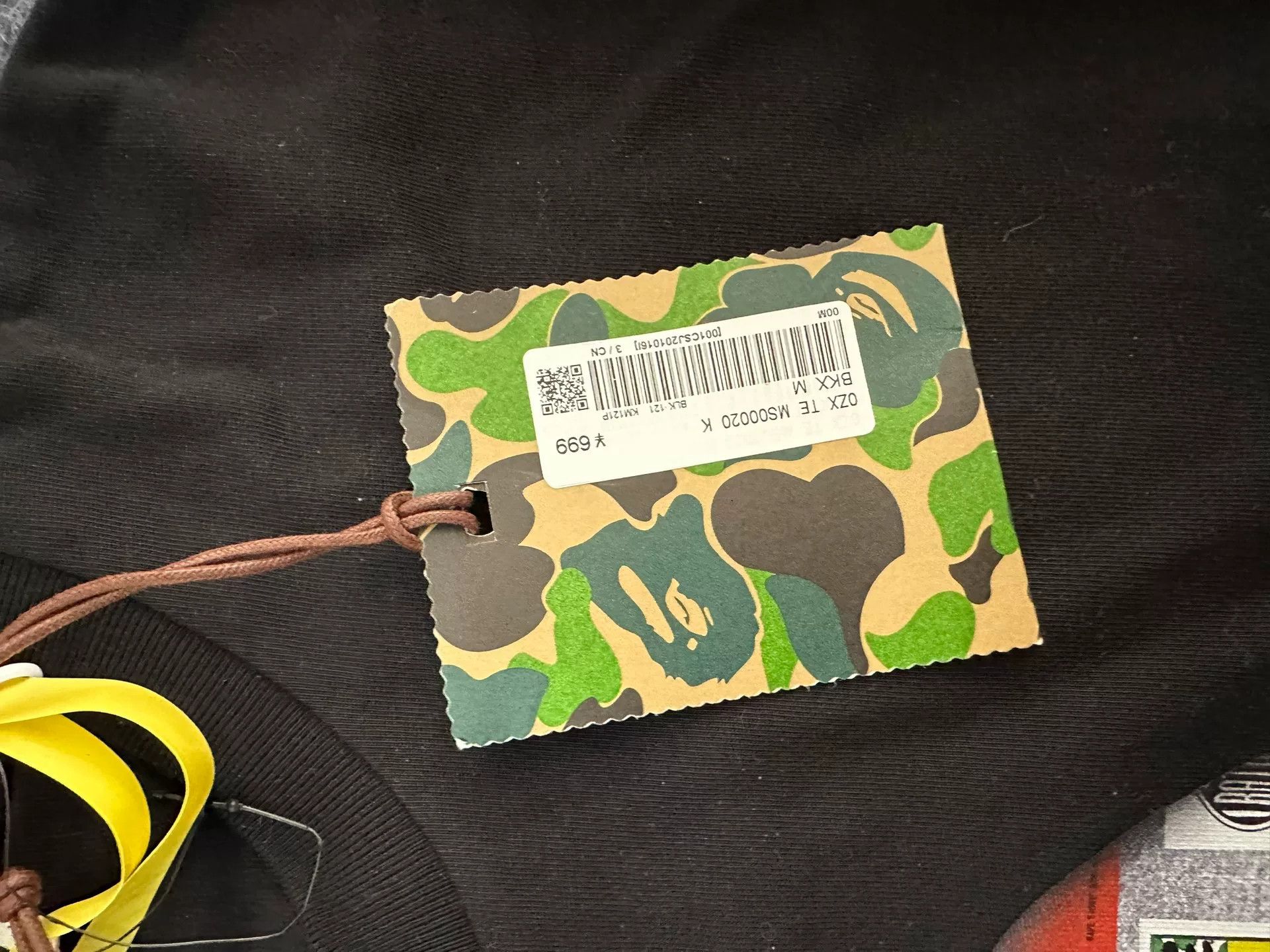Bape BAPE Graphic T-Shirt Black Size M Size US M / EU 48-50 / 2 - 6 Thumbnail