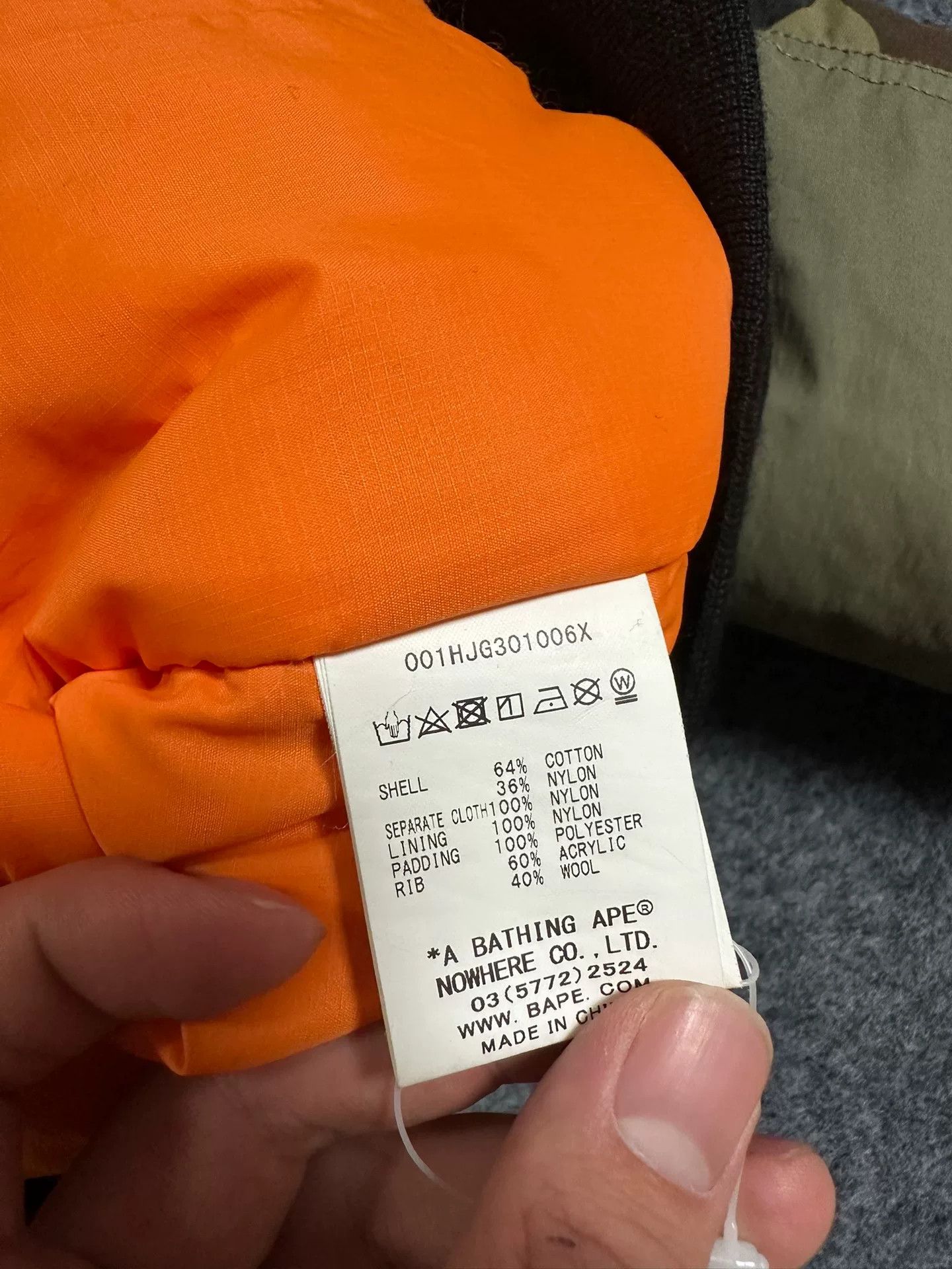 Bape BAPE Shark Camo MA-1 Bomber Jacket Size XXL Size US XXL / EU 58 / 5 - 6 Thumbnail