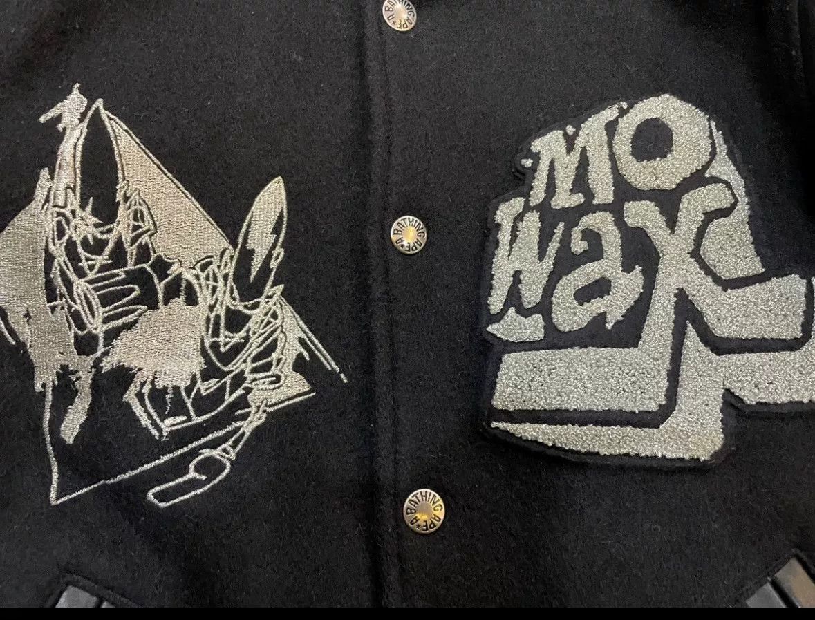 Bape BAPE x UNKLE Mo'Wax Varsity Jacket Size M Size US M / EU 48-50 / 2 - 4 Thumbnail