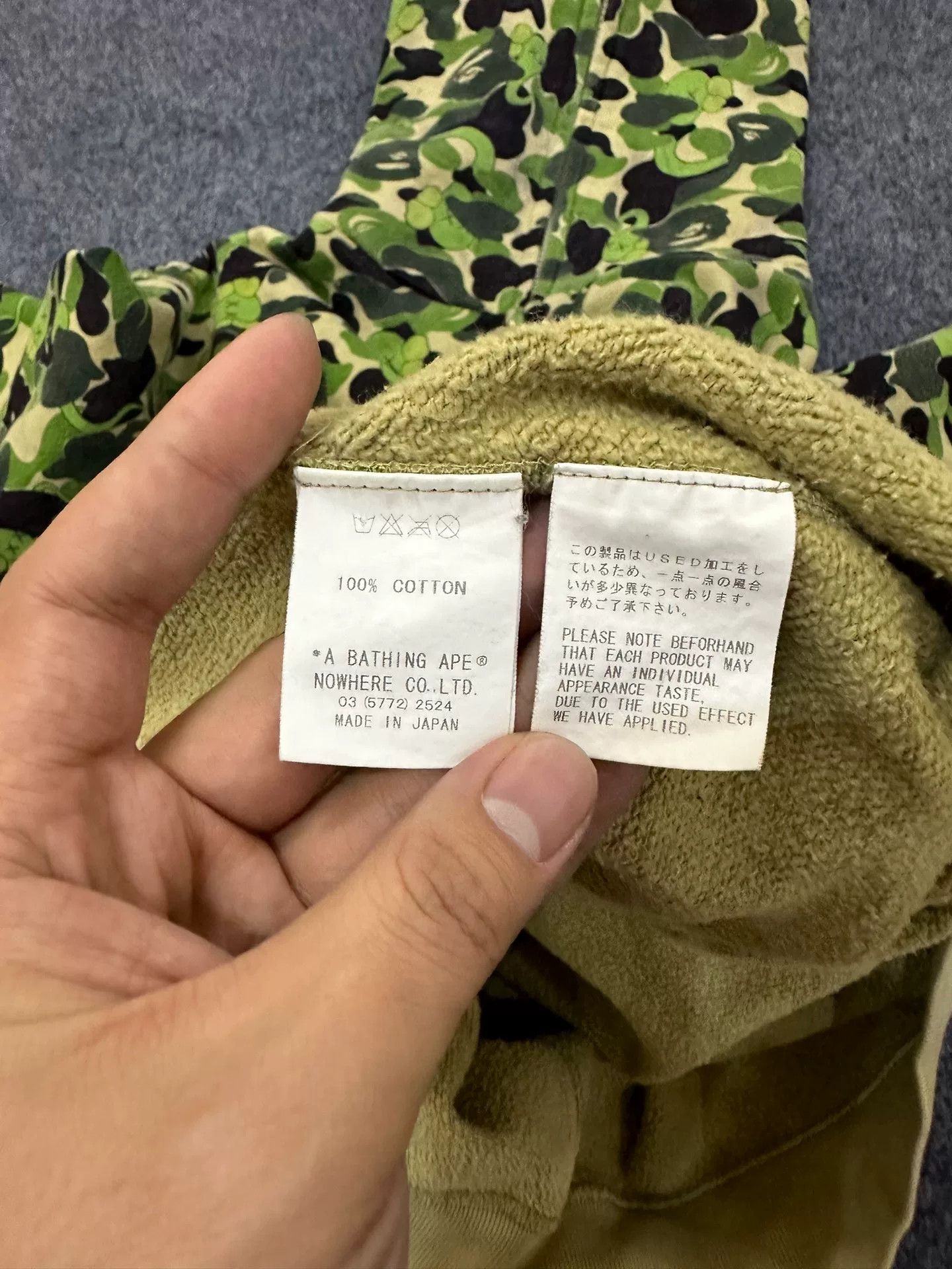 Bape BAPE x KAWS Camo Full Zip Hoodie Size M Size US M / EU 48-50 / 2 - 8 Thumbnail
