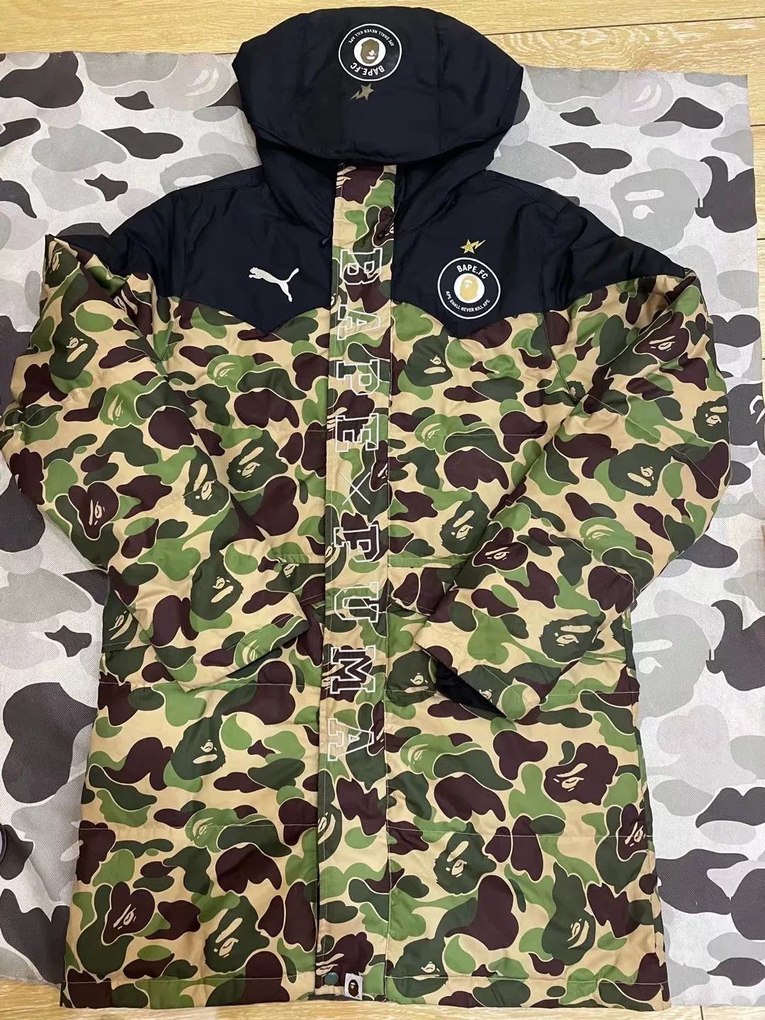 Bape × Puma Bape x Puma Camo Down Jacket Size M Size US M / EU 48-50 / 2 - 2 Thumbnail