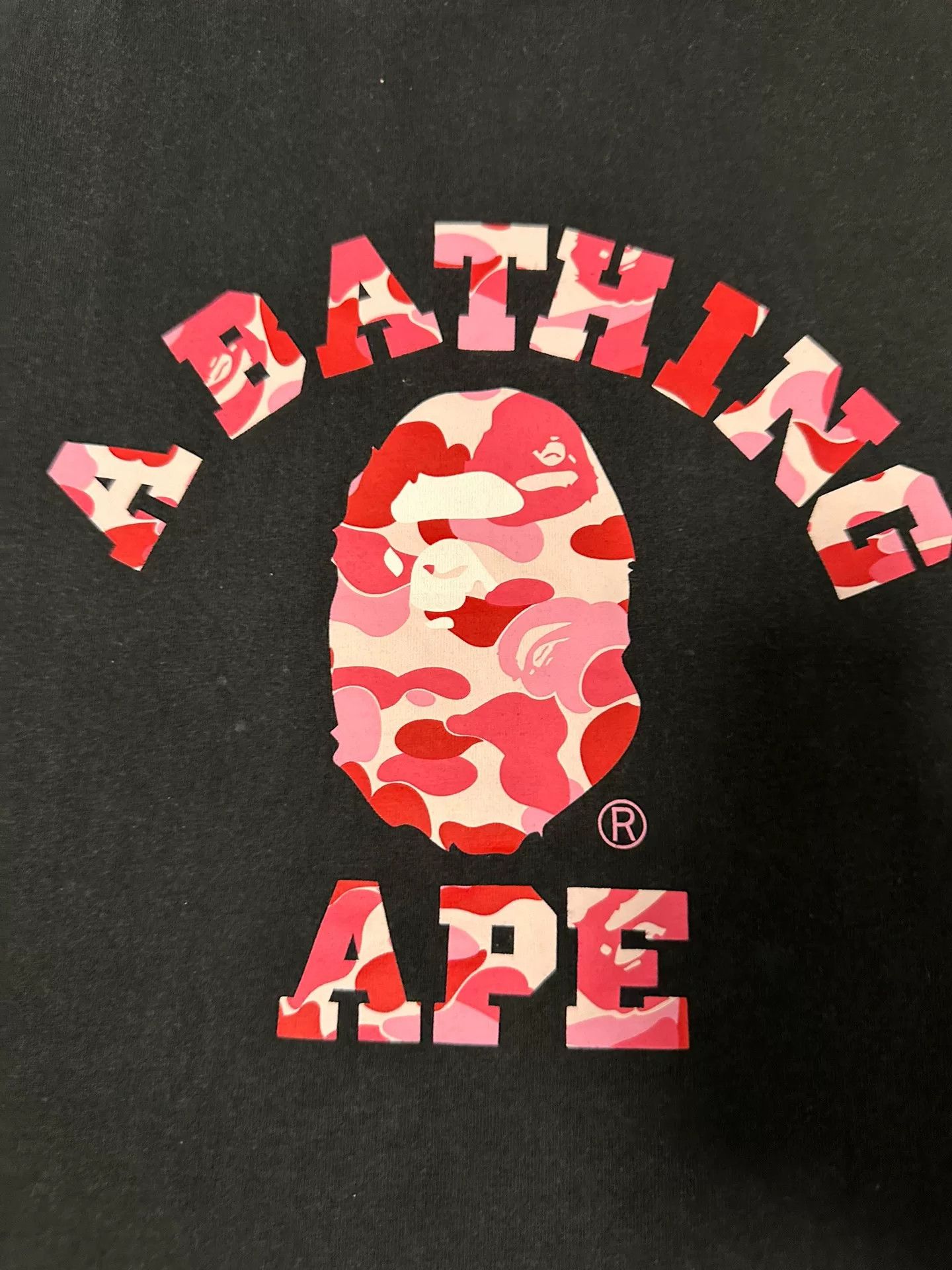 Bape BAPE Pink Camo Ape Head T-Shirt Size 3XL Size US XXL / EU 58 / 5 - 6 Thumbnail