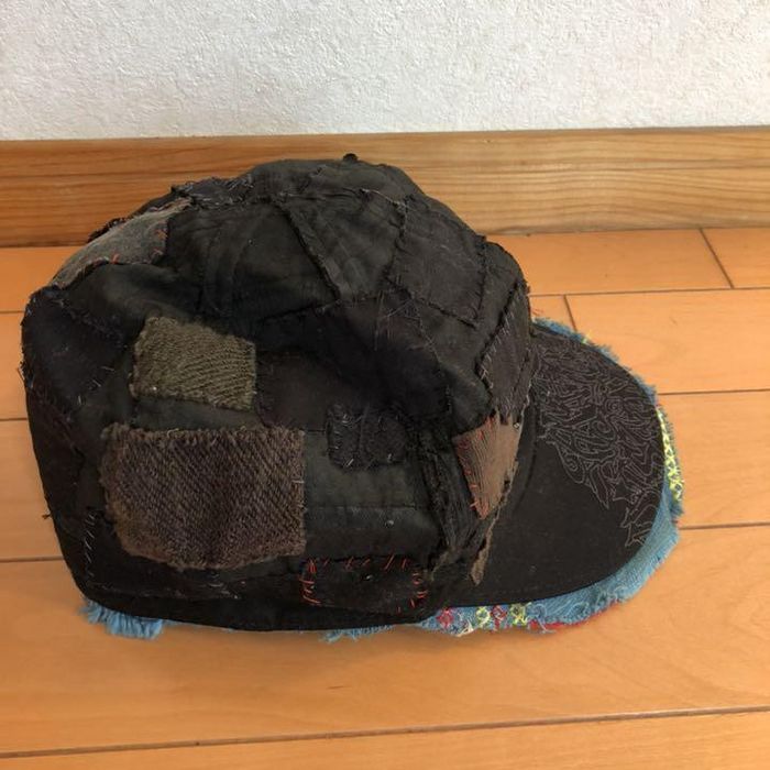 Undercover Undercover Scab 2003 patchwork lid cap | Grailed