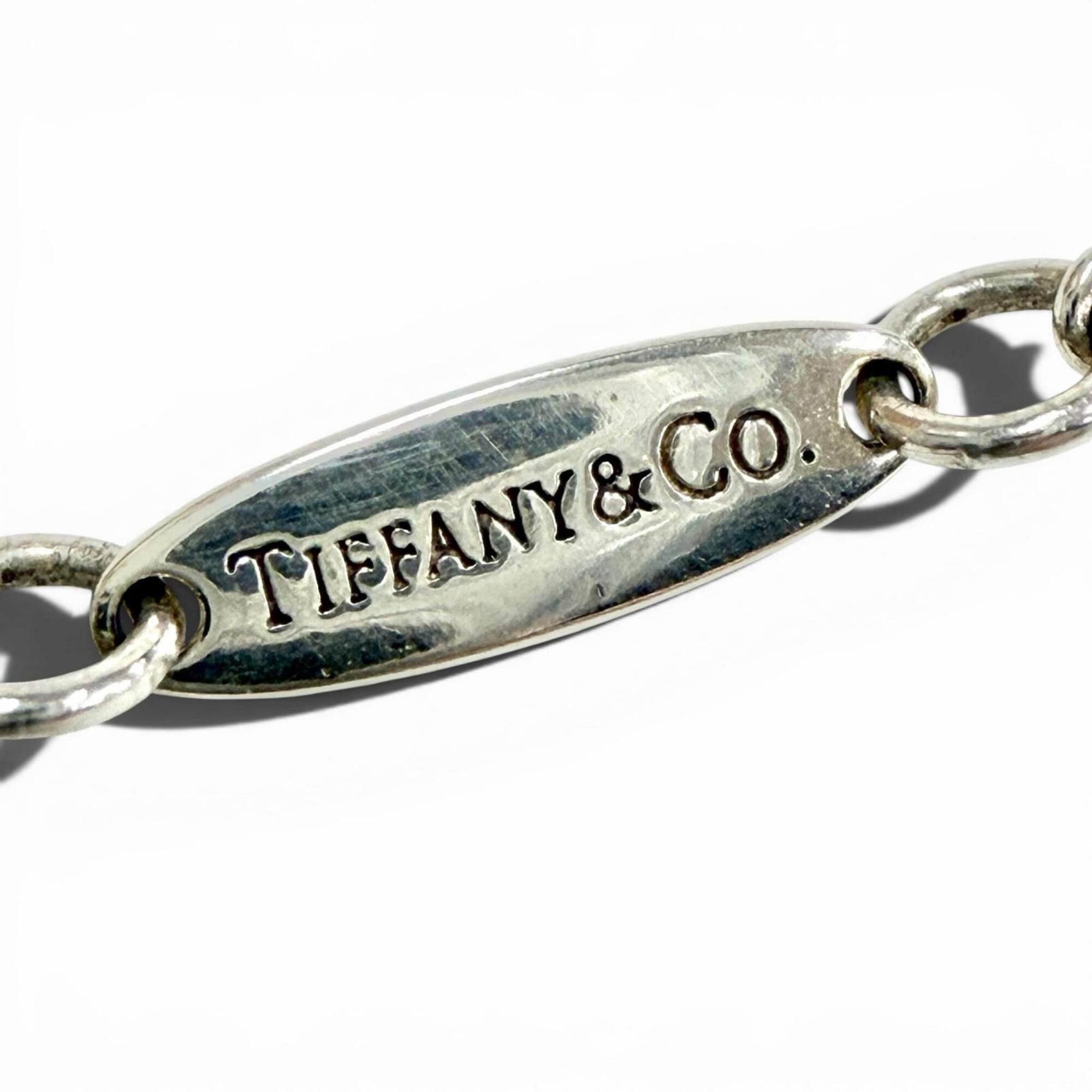 Tiffany & Co. TIFFANY&Co. Tiffany & Co. SV925 Freshwater Pearl Mesh Tassel Pendant Necklace, Silver, Weight 3.0g, Women's Size ONE SIZE - 6 Thumbnail