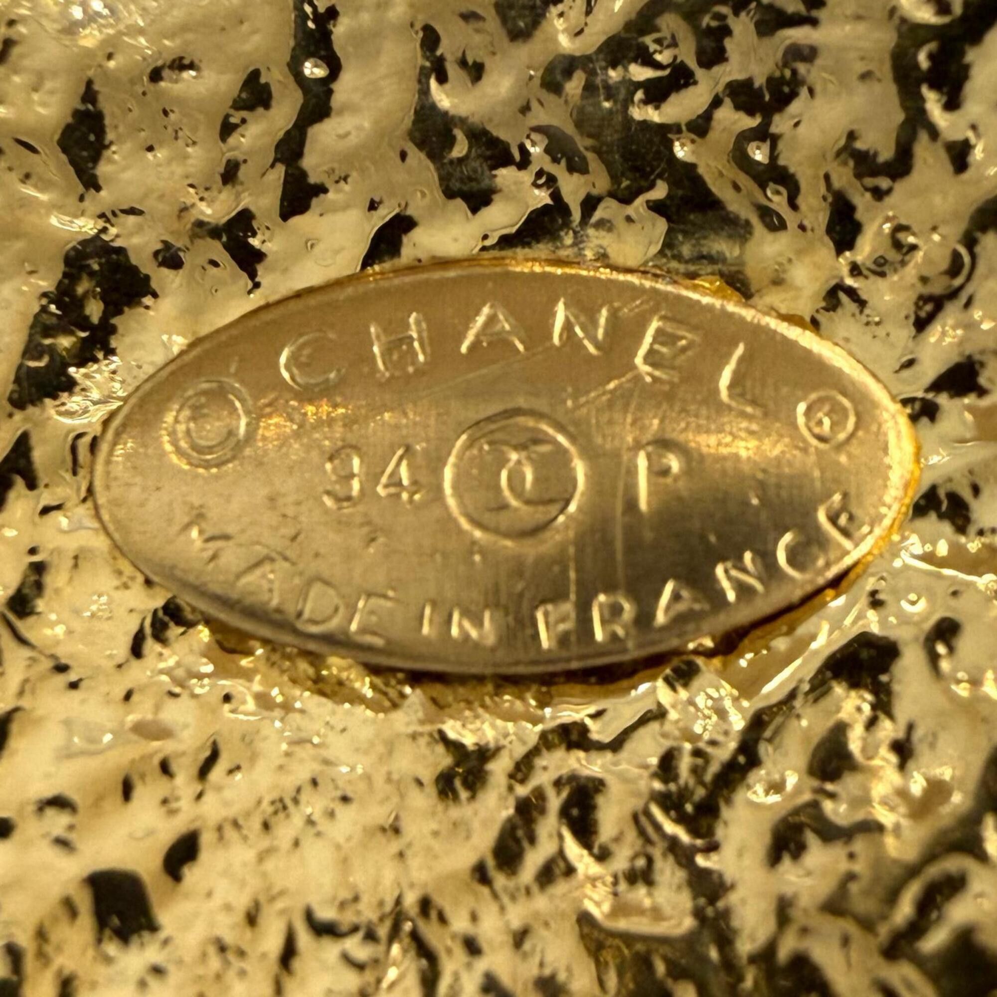 Chanel CHANEL Vintage 94P 1994 Coco Mark Chain Necklace Pendant Gold Made in France Women's Men's Size ONE SIZE - 7 Thumbnail