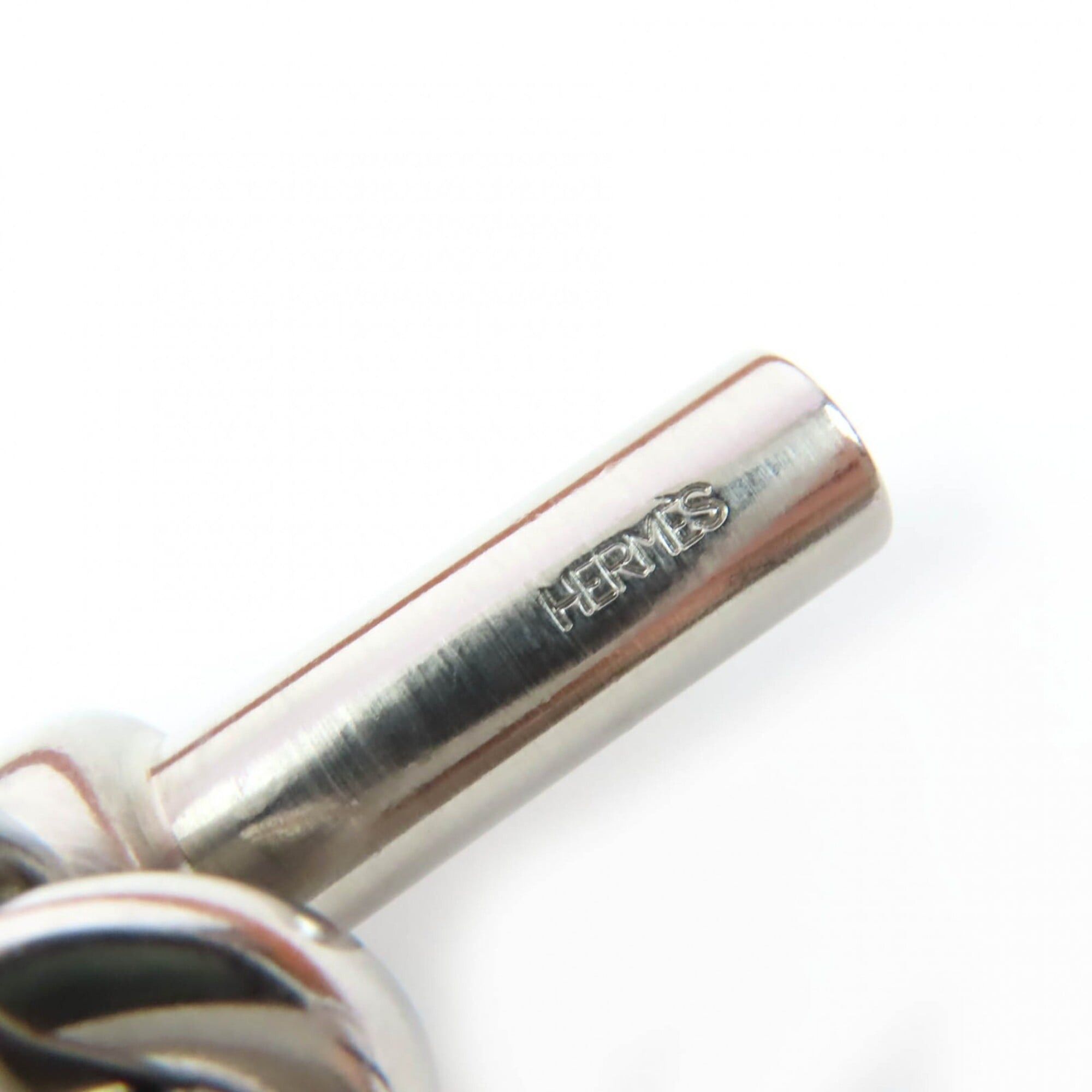 Hermes HERMES Vintage Silver Hardware Margiela Era Chaine d'Ancre Leather Belt Brown 70 □C Stamp Made in France Women's with Box Size ONE SIZE - 7 Thumbnail