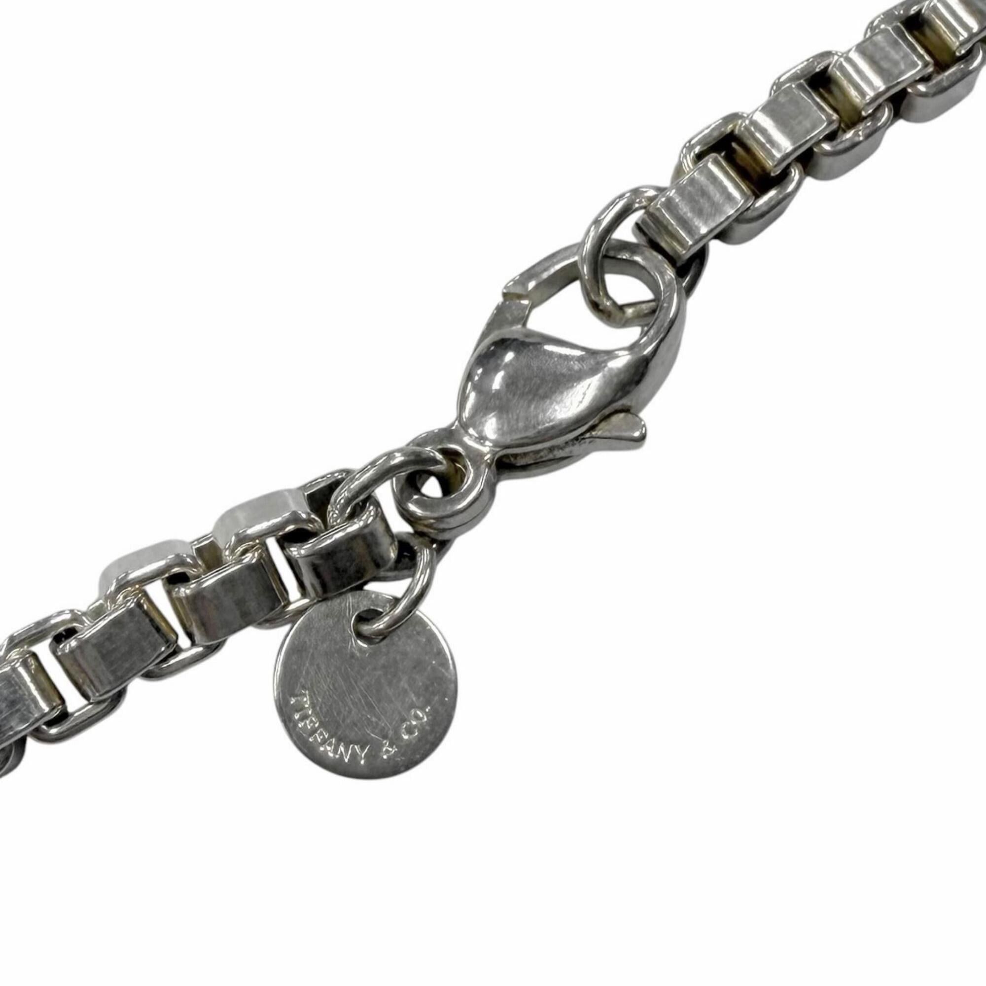 Tiffany & Co. TIFFANY&Co. Tiffany Venetian Long Chain SV925 Necklace, Silver, Weight 76.2g, Men's & Women's Size ONE SIZE - 4 Thumbnail