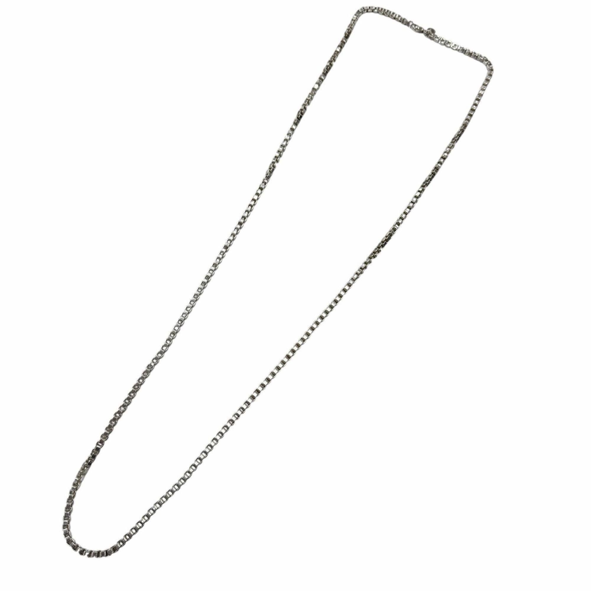 Tiffany & Co. TIFFANY&Co. Tiffany Venetian Long Chain SV925 Necklace, Silver, Weight 76.2g, Men's & Women's Size ONE SIZE - 3 Thumbnail