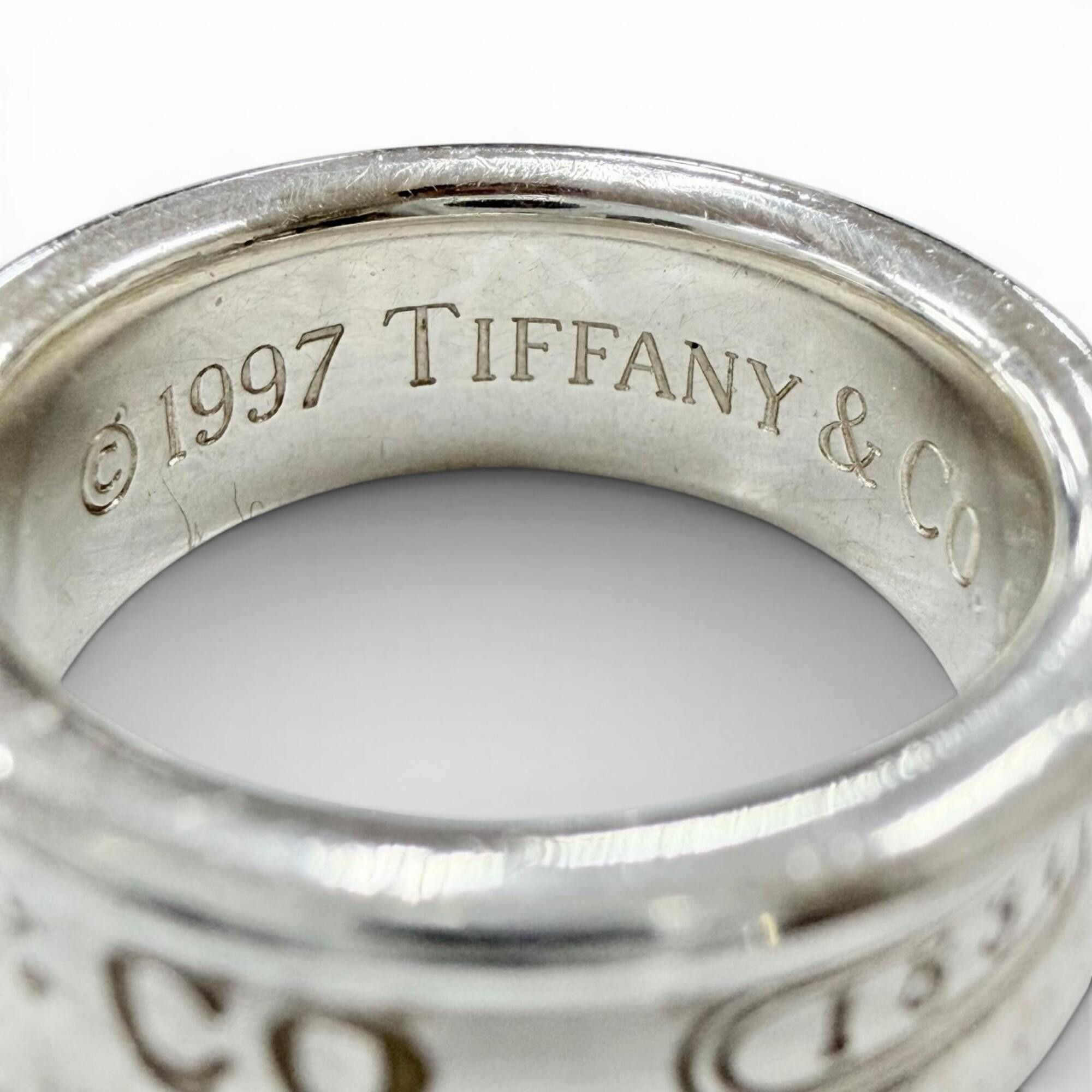 Tiffany & Co. TIFFANY&Co. Tiffany 1837 Narrow Ring Medium 925 Current Model Accessory Silver Weight 6.9g Women's Size ONE SIZE - 6 Thumbnail