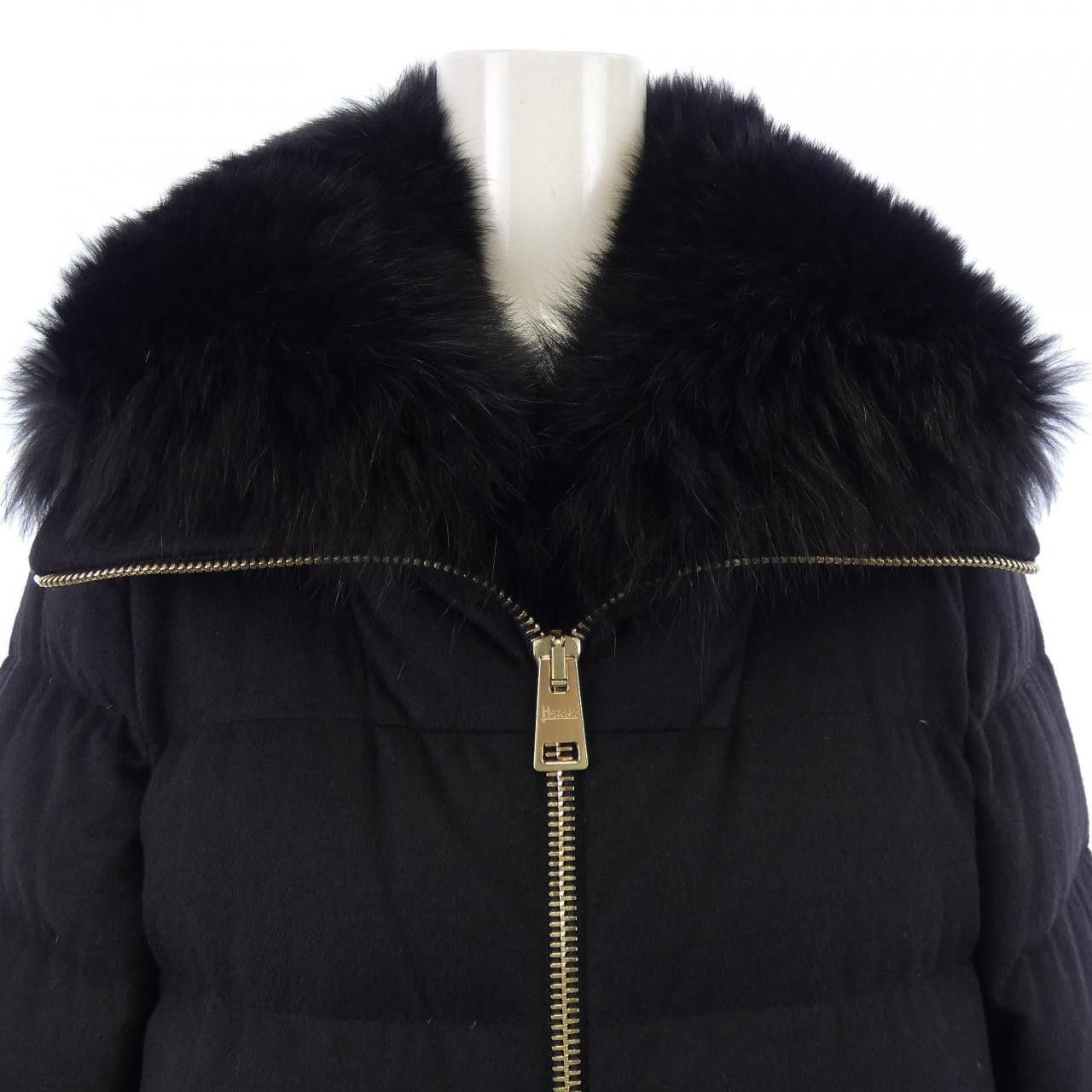 Other Other Herno 38087 Silk Cashmere Down Jacket Textile Outerwear PI0379D DUTY FREE for USA Size ONE SIZE - 6 Thumbnail