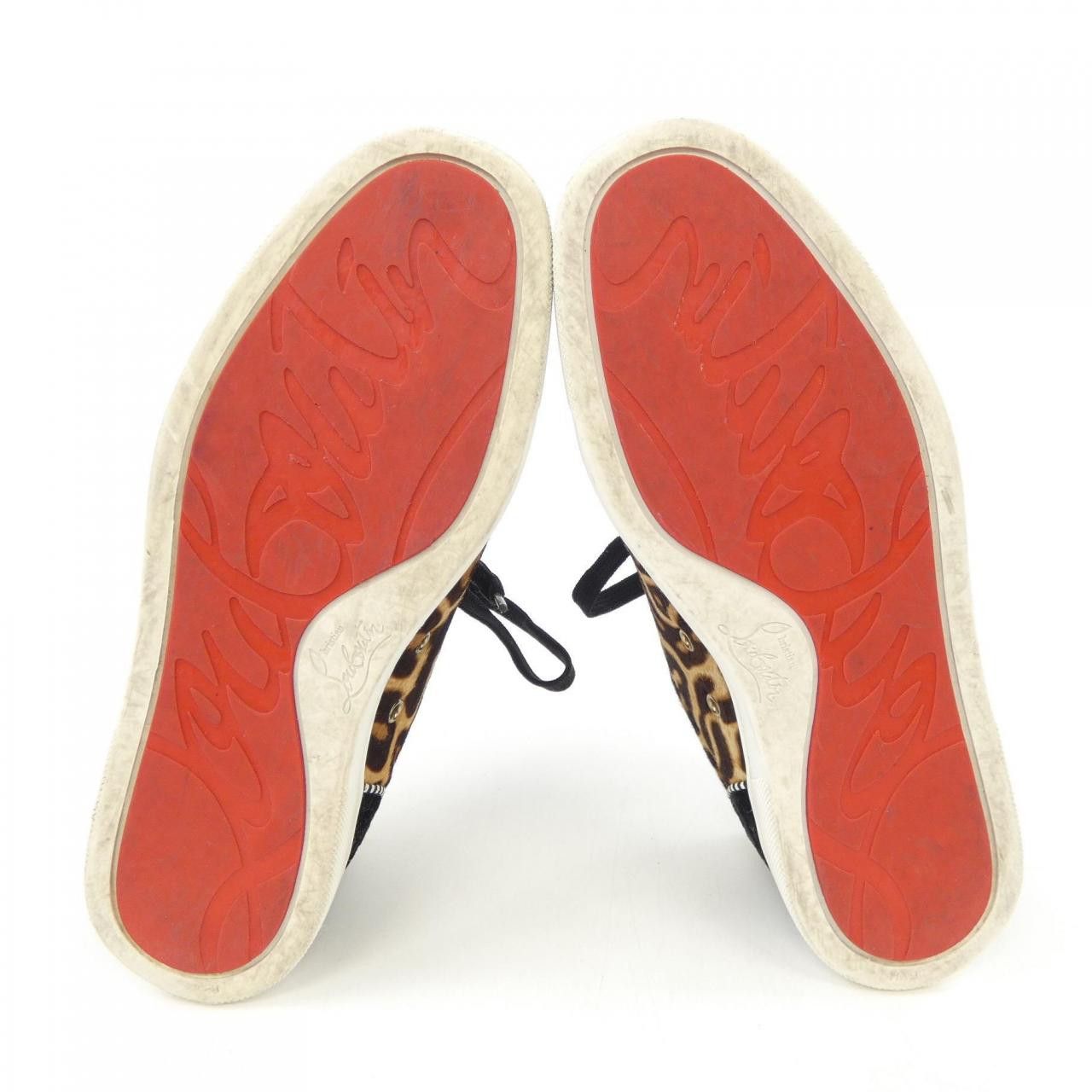 Christian Louboutin Christian Louboutin Christian Louboutin Sneakers Leather Shoes DUTY FREE for USA Size ONE SIZE - 4 Thumbnail