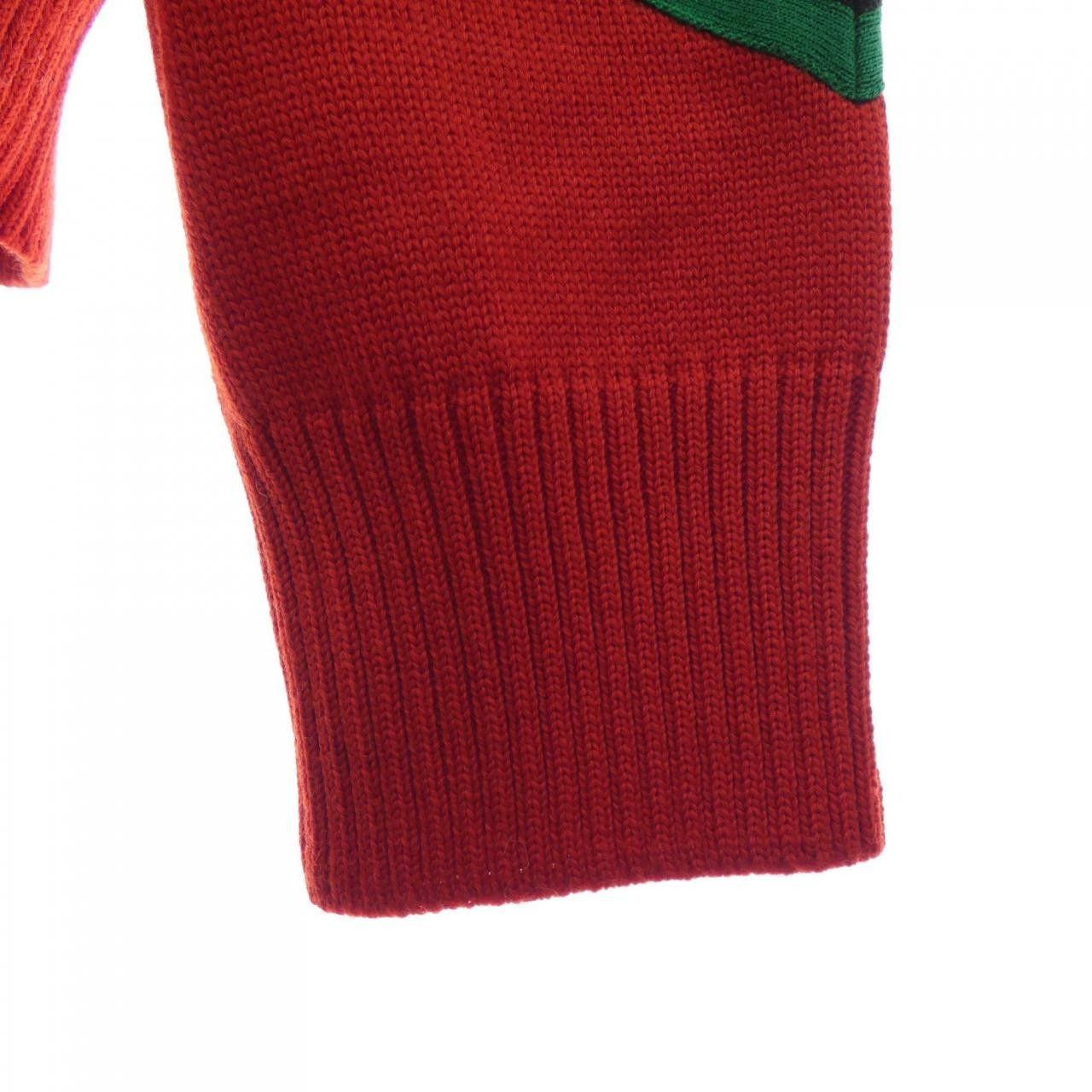 Louis Vuitton Louis Vuitton Louis Vuitton LVV Sports Team Wool Knit Textile Tops HMN64WZLL DUTY FREE for USA Size ONE SIZE - 6 Thumbnail