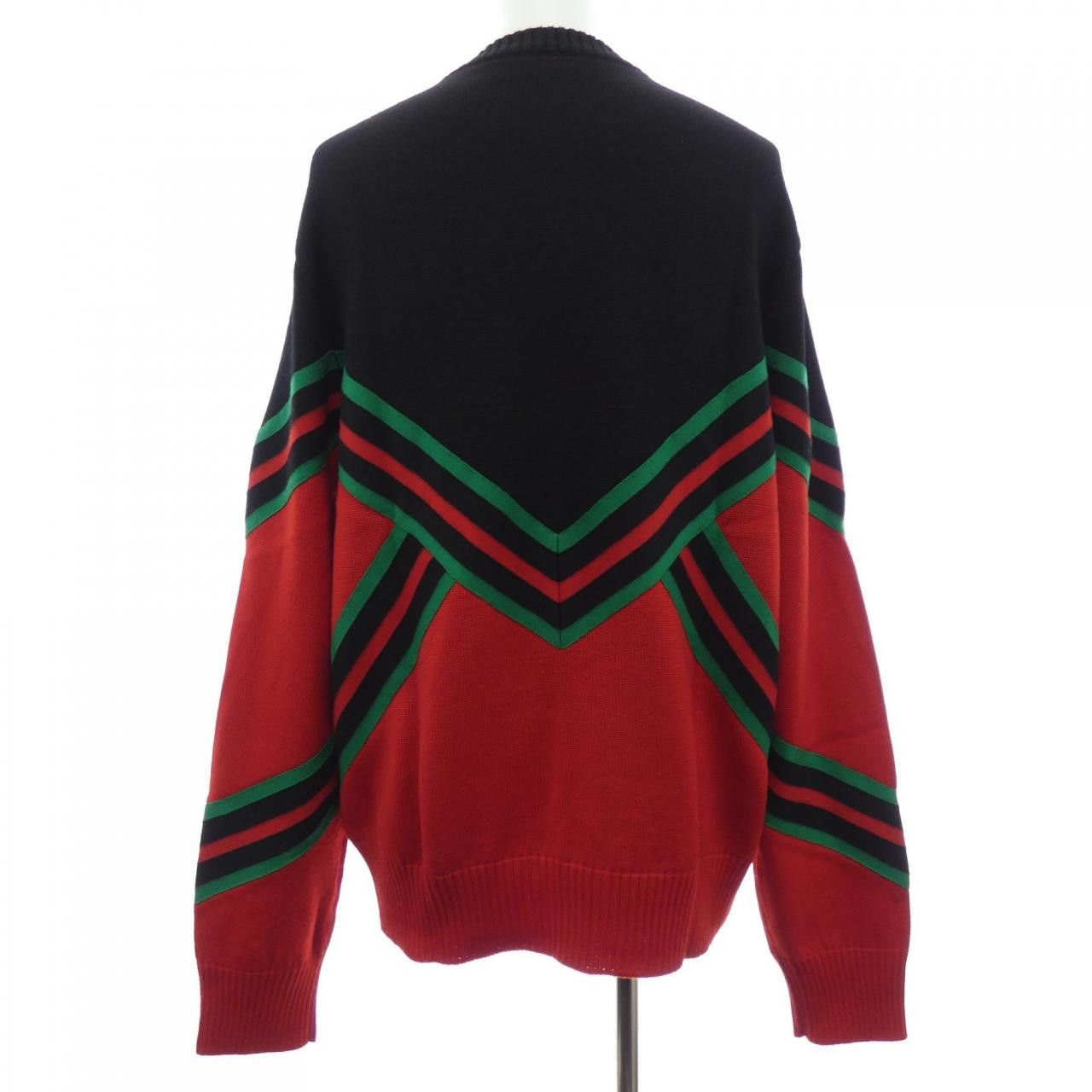Louis Vuitton Louis Vuitton Louis Vuitton LVV Sports Team Wool Knit Textile Tops HMN64WZLL DUTY FREE for USA Size ONE SIZE - 2 Thumbnail
