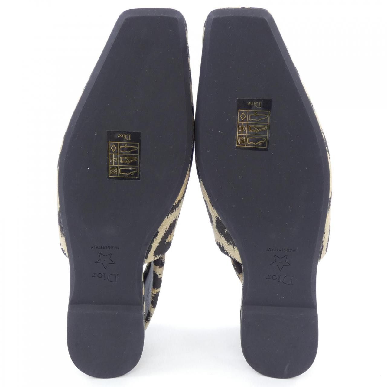 Dior Dior Christian Dior DIOR MIZZA Nylon Flats Textile Shoes KDB704LNY DUTY FREE for USA Size ONE SIZE - 4 Thumbnail