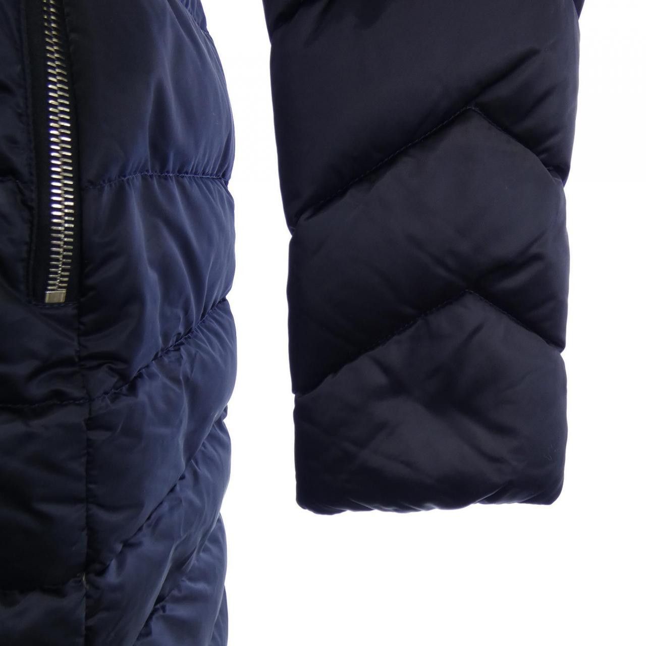 Moncler Moncler Moncler LEERSIE Fox Fur Down Coat Textile Outerwear LEERSIE DUTY FREE for USA Size ONE SIZE - 7 Thumbnail