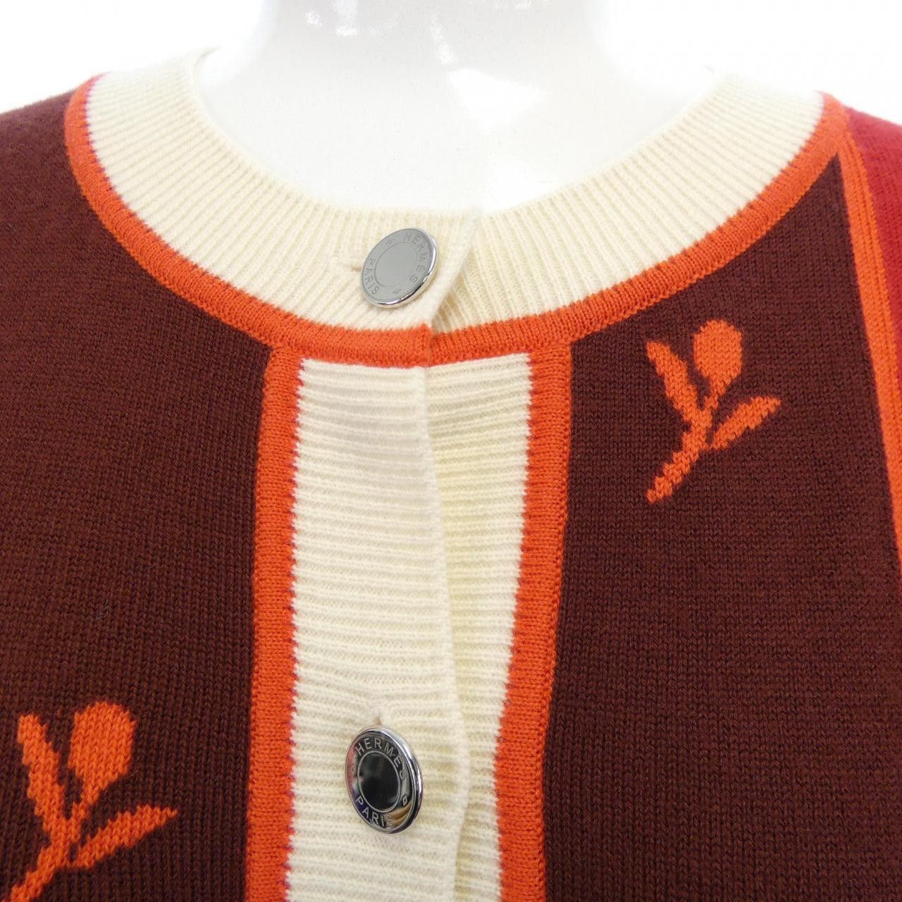 Hermes Hermes Hermes ETRIERS cashmere blend cardigan Textile Tops DUTY FREE for USA Size ONE SIZE - 5 Thumbnail