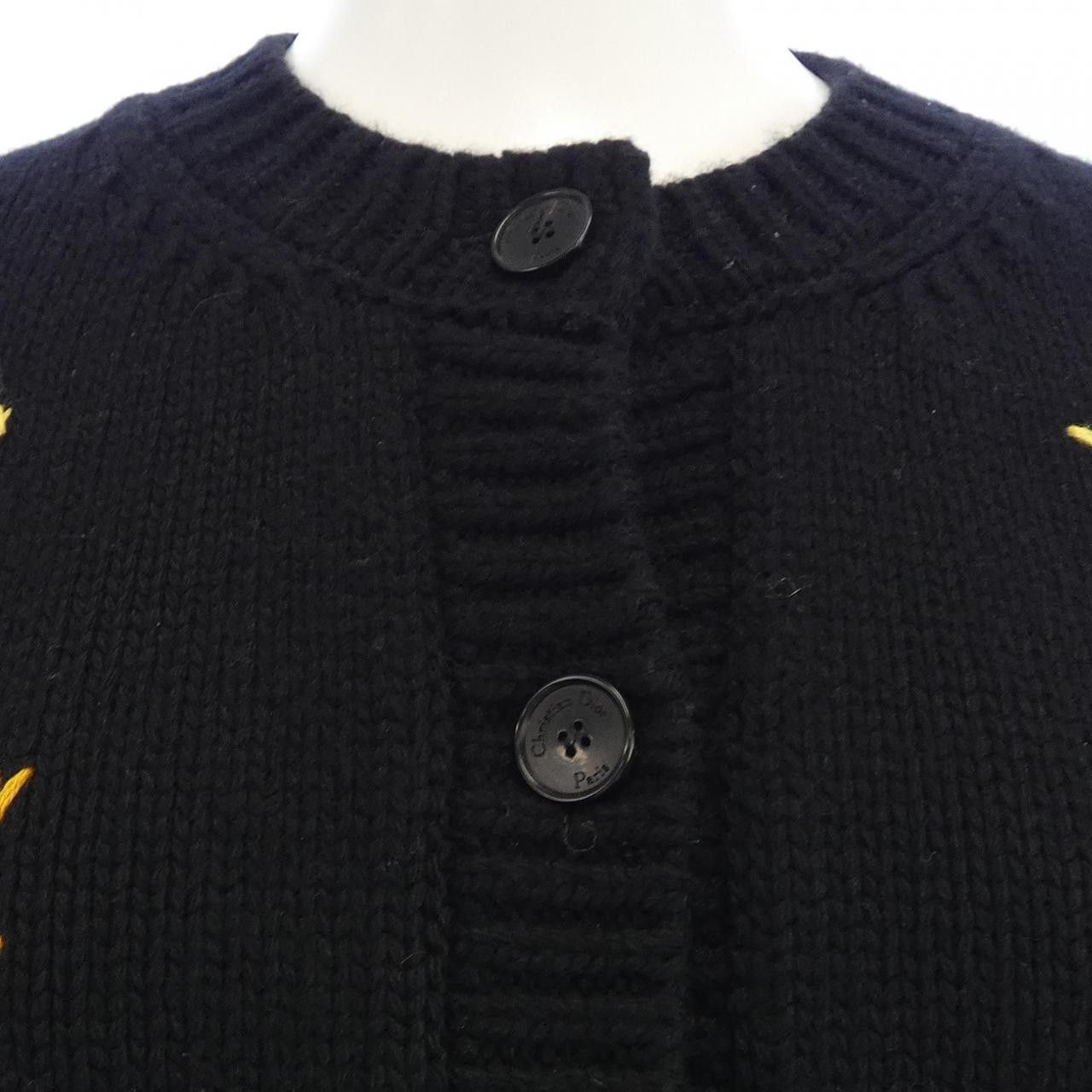 Dior Dior Christian Dior Cashmere Blend Cardigan Textile Tops 244G52LN320 DUTY FREE for USA Size ONE SIZE - 5 Thumbnail