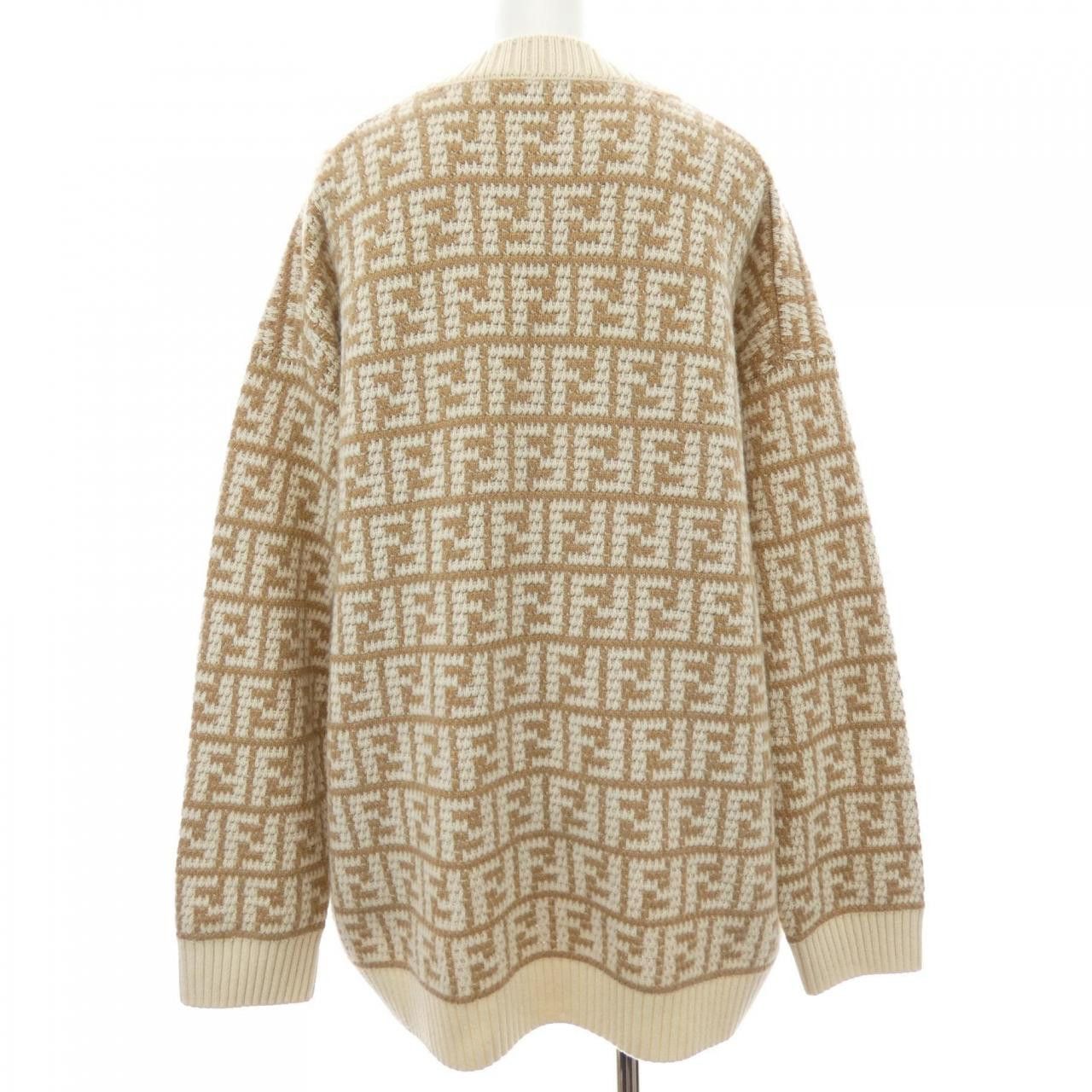 Fendi Fendi Fendi Cashmere Cardigan Textile Outerwear FZC950ALOJ DUTY FREE for USA Size ONE SIZE - 2 Thumbnail